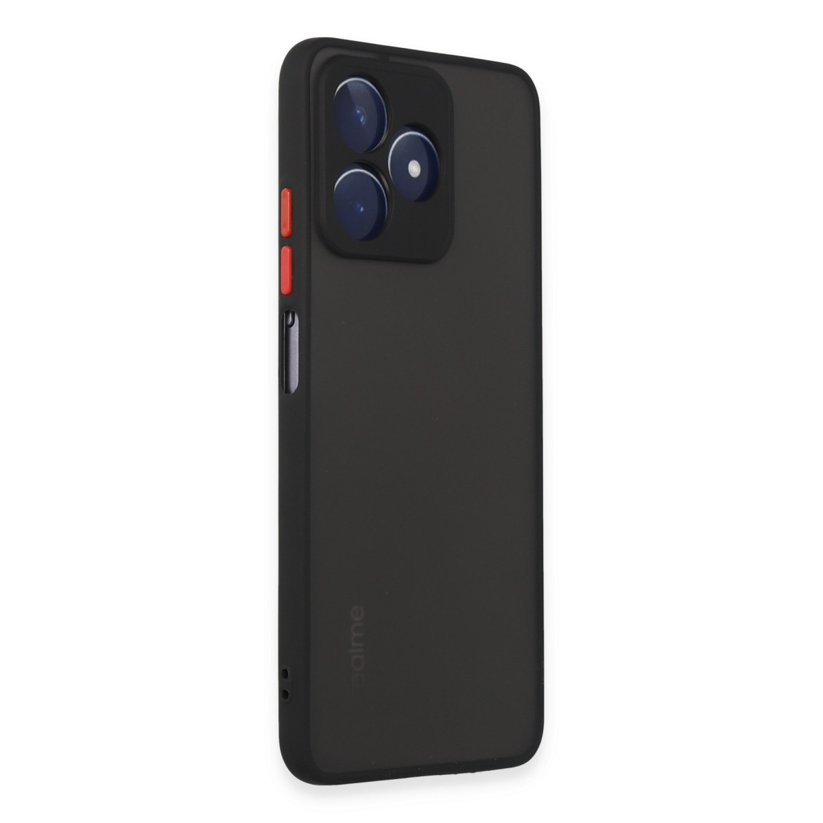 Newface Realme C53 Kılıf Montreal Silikon Kapak - Siyah — görsel 10