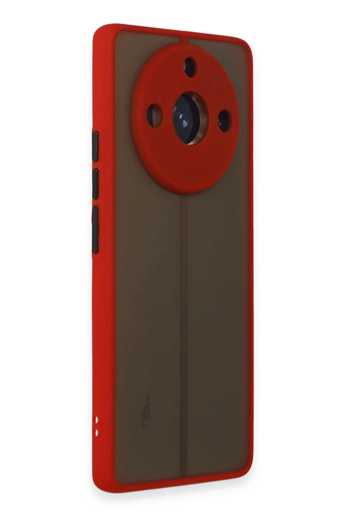 Newface Realme 11 Pro Kılıf Montreal Silikon Kapak - Kırmızı