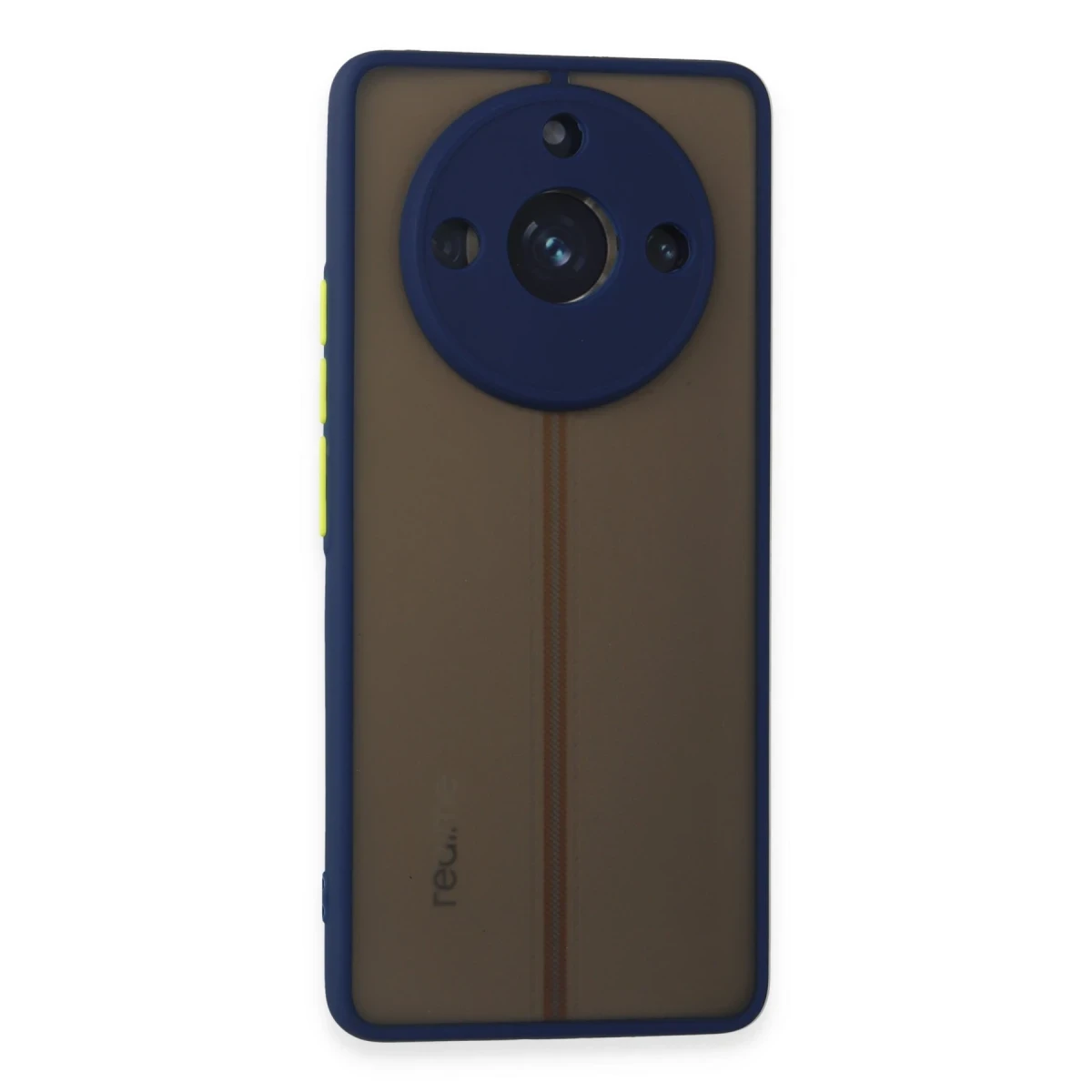 Newface Realme 11 Pro Kılıf Montreal Silikon Kapak - Lacivert