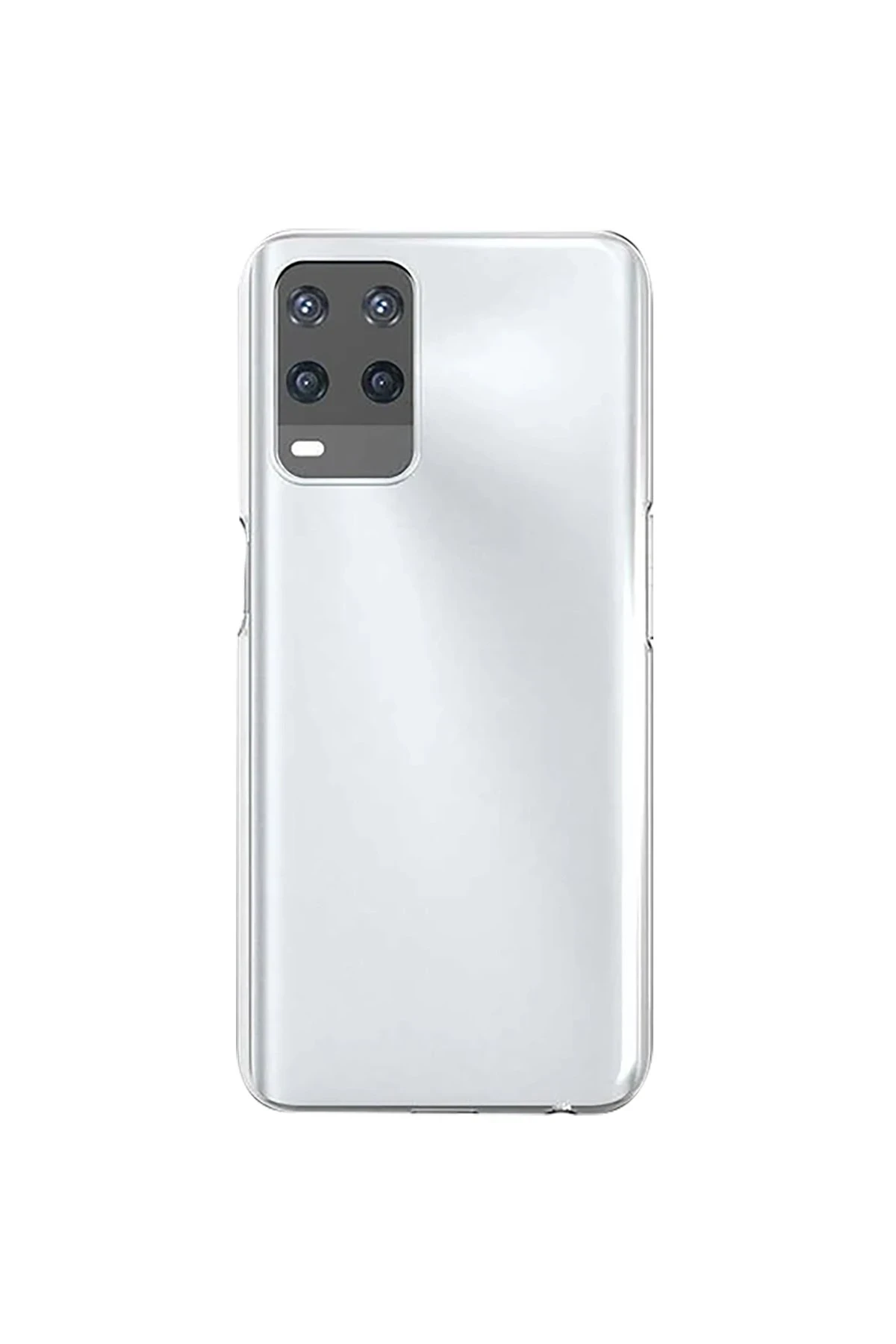 Newface Oppo A54 4G Kılıf Lüx Şeffaf Silikon
