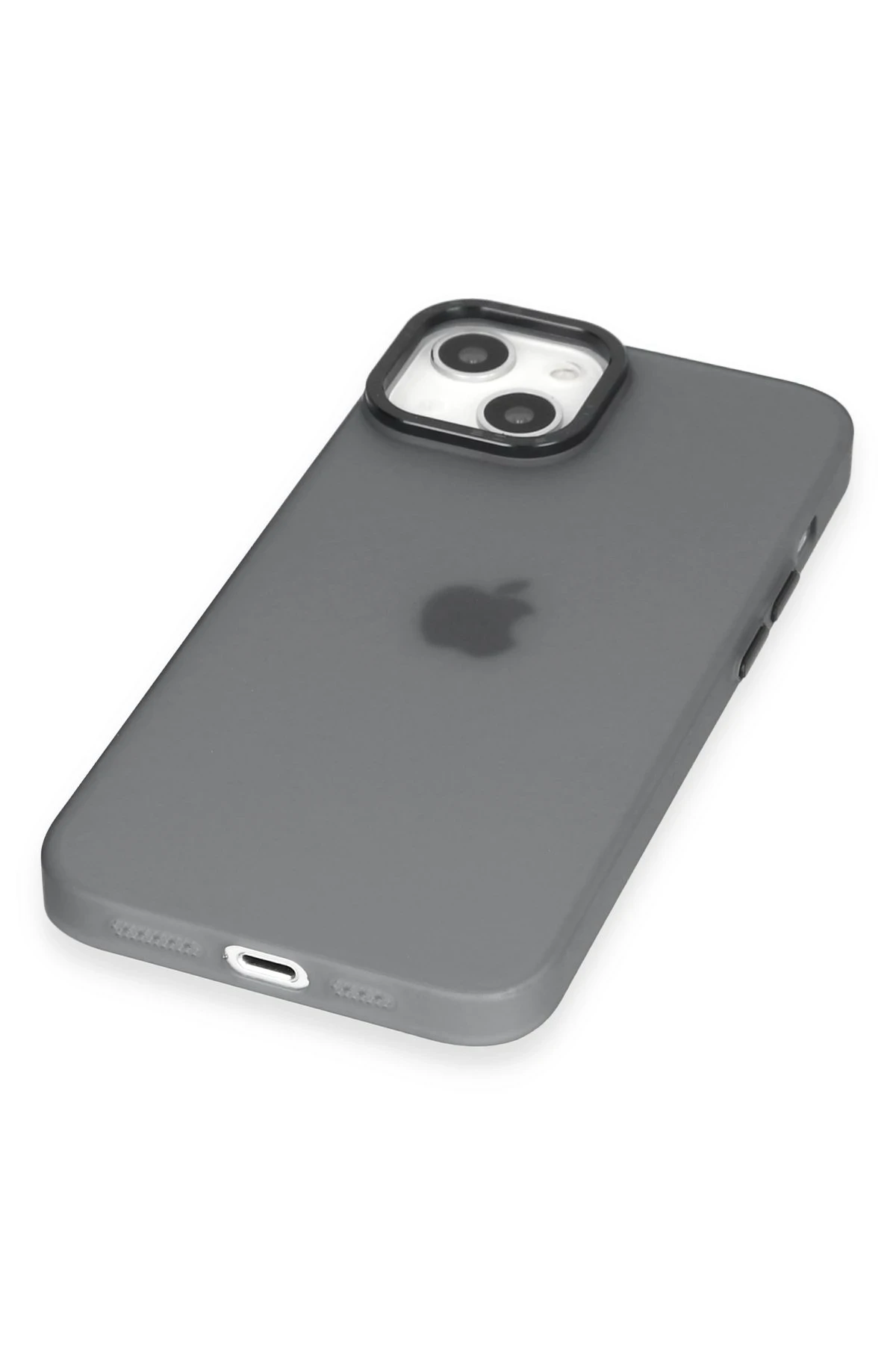 Newface Apple iPhone 15 Kılıf Modos Metal Kapak - Siyah — görsel 3