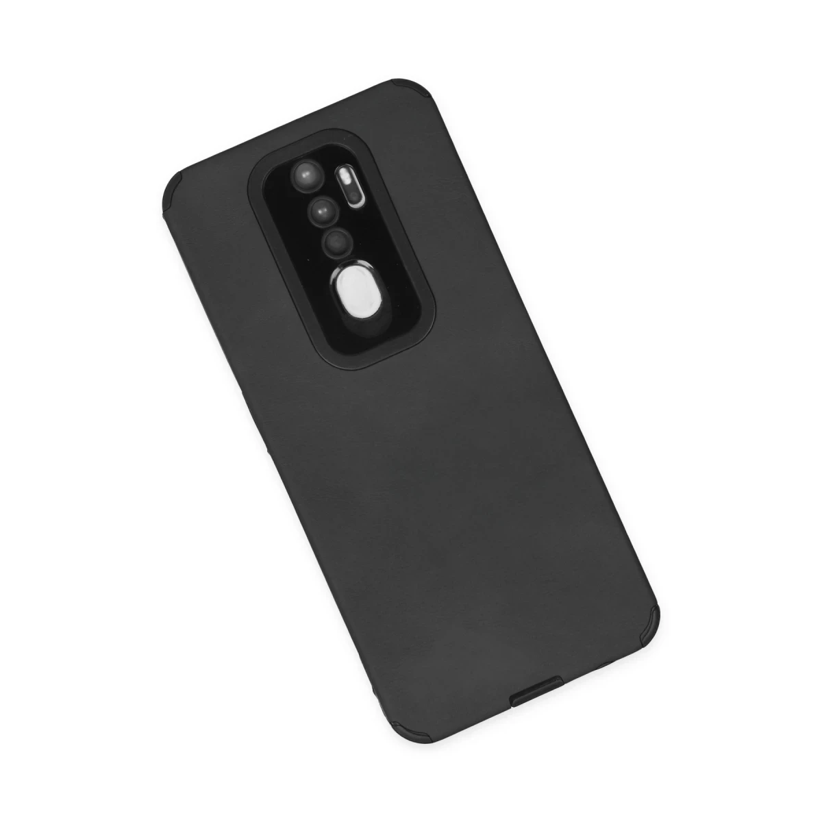 Newface Oppo A9 2020 Kılıf Loop Deri Silikon - Siyah — görsel 8