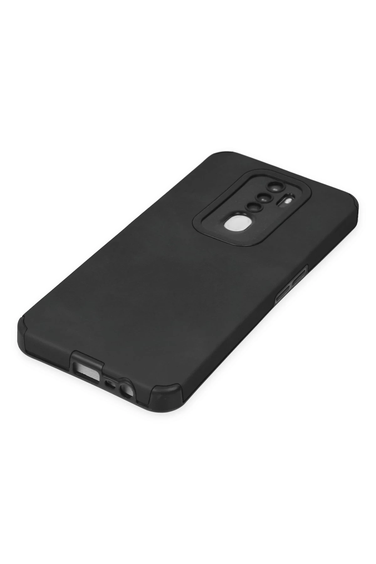 Newface Oppo A9 2020 Kılıf Loop Deri Silikon - Siyah — görsel 5