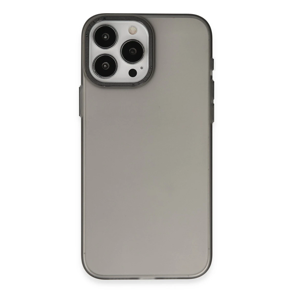 Newface Apple iPhone 15 Pro Kılıf Modos Metal Kapak - Siyah — görsel 5