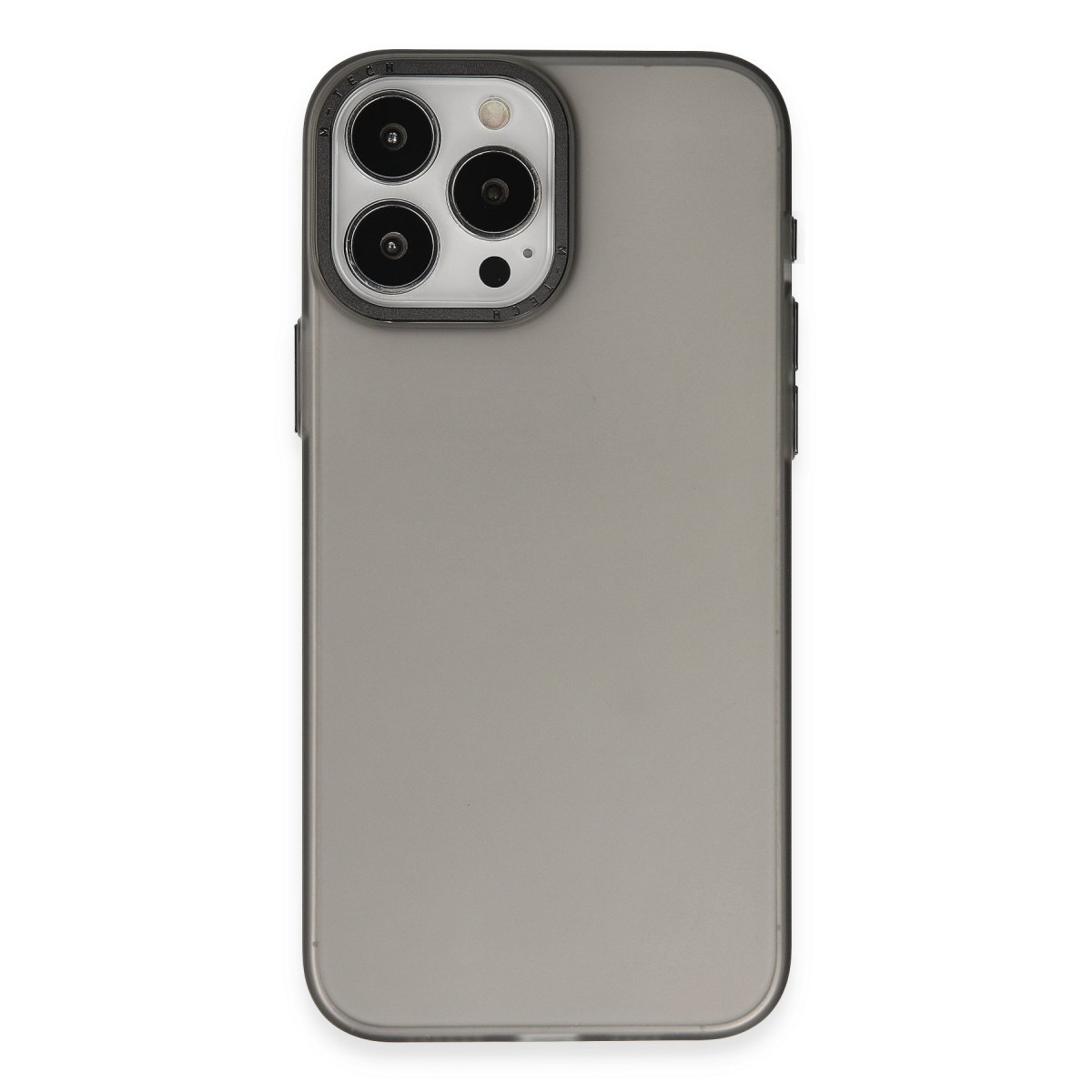 Newface Apple iPhone 15 Pro Kılıf Modos Metal Kapak - Siyah — görsel 9
