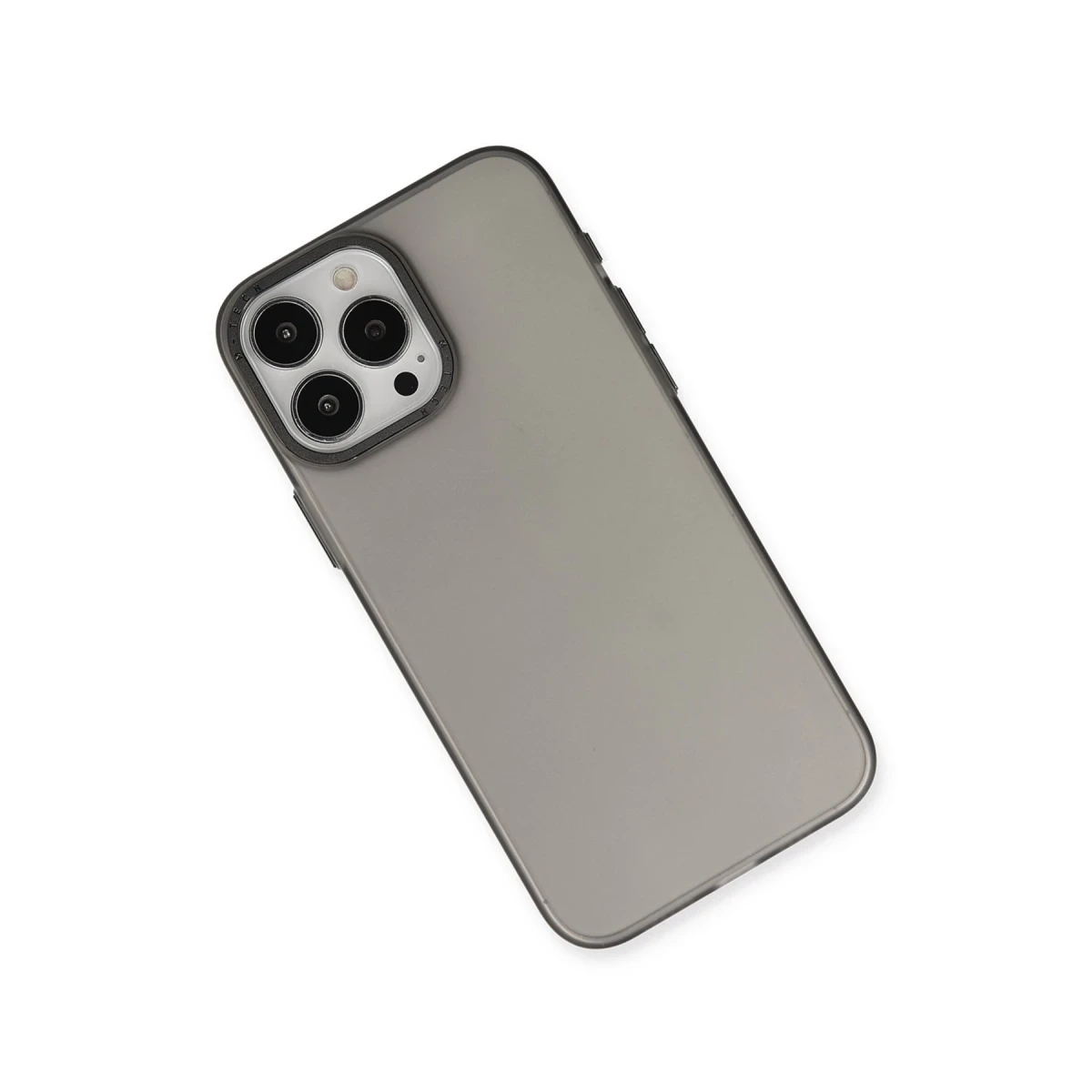 Newface Apple iPhone 15 Pro Kılıf Modos Metal Kapak - Siyah — görsel 7