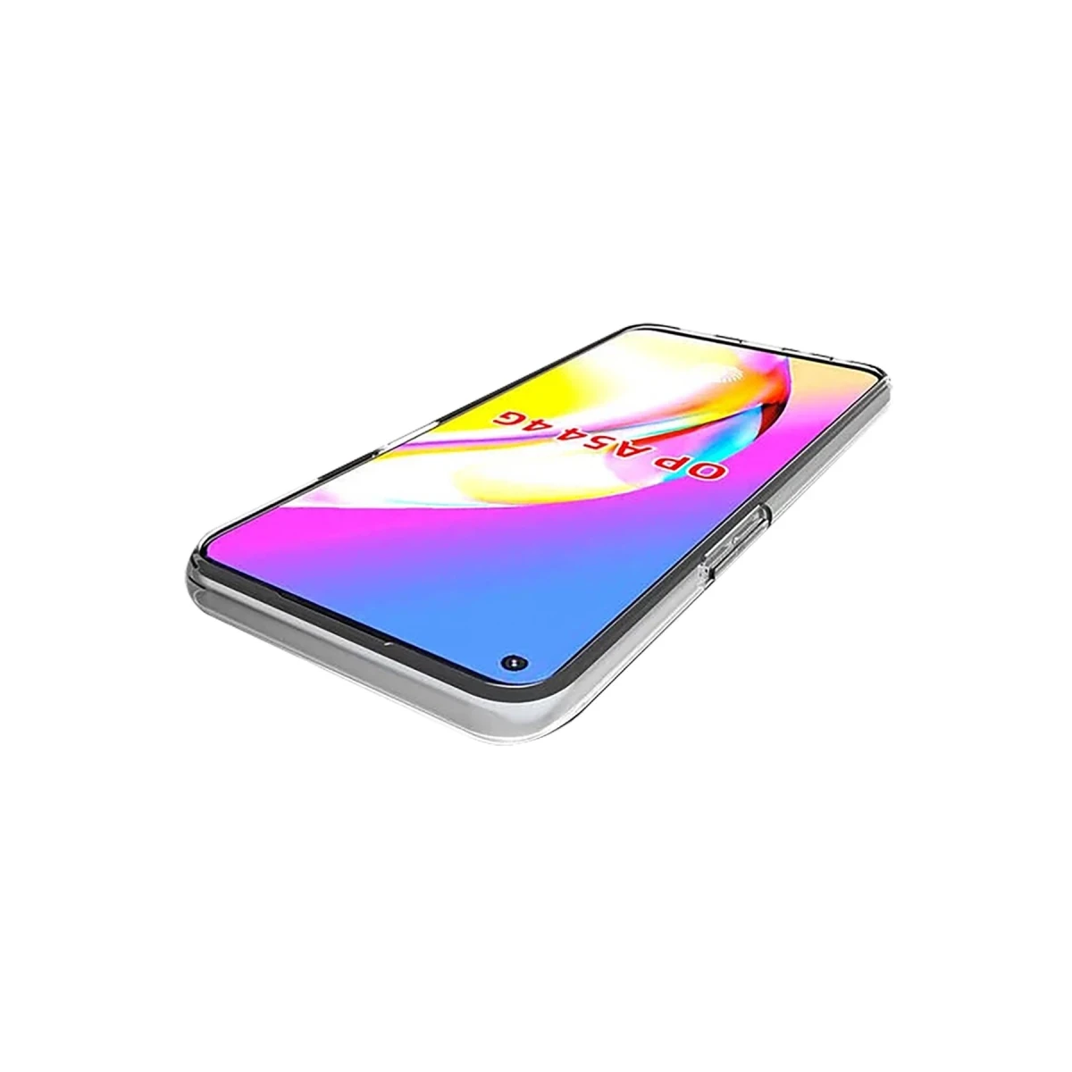 Newface Oppo A54 4G Kılıf Deluxe 2mm Şeffaf Silikon - Şeffaf — görsel 10