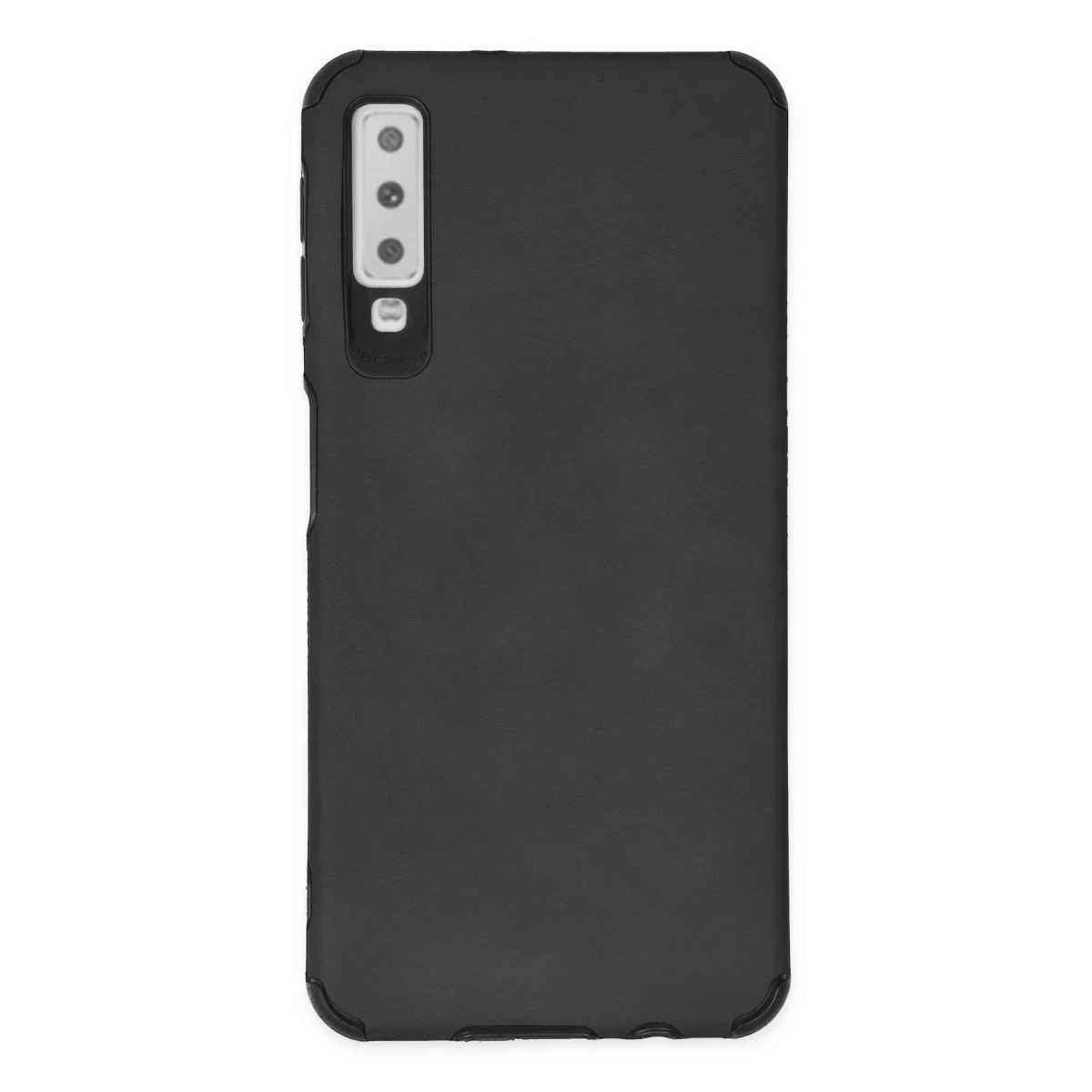 Newface Samsung Galaxy A7 2018 Kılıf Loop Deri Silikon - Siyah — görsel 6