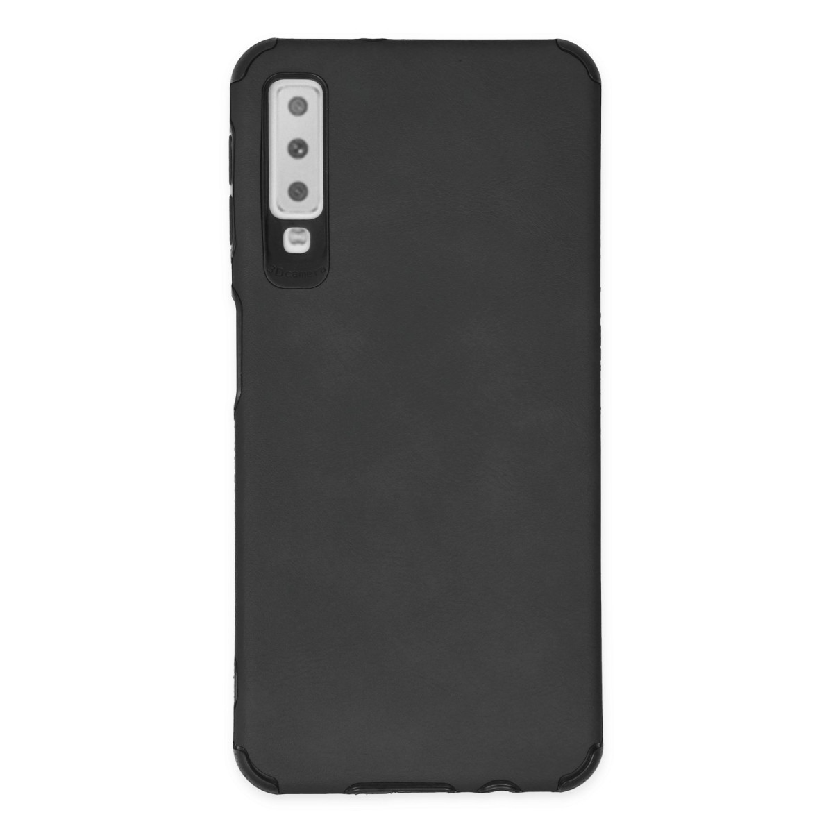 Newface Samsung Galaxy A7 2018 Kılıf Loop Deri Silikon - Siyah — görsel 11