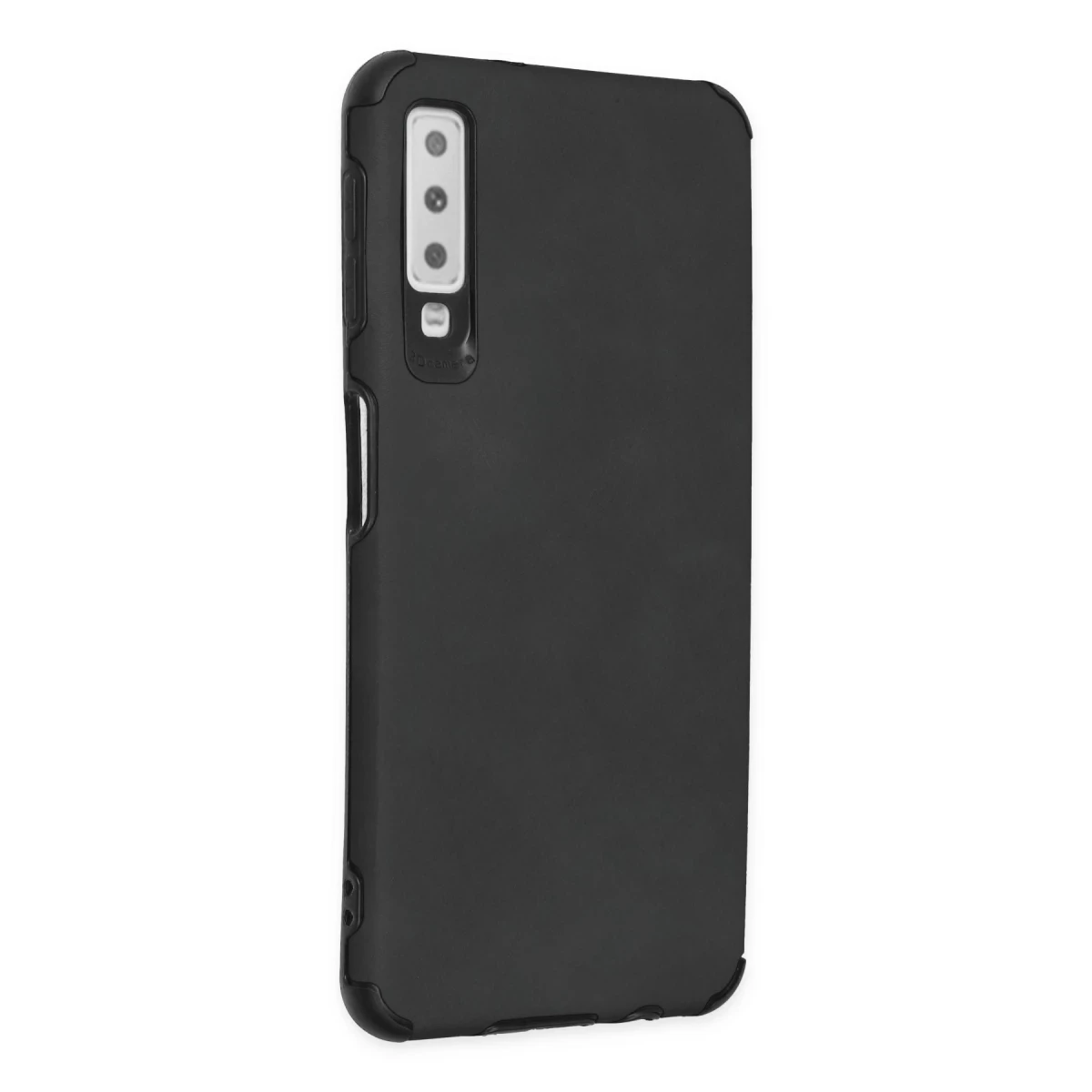 Newface Samsung Galaxy A7 2018 Kılıf Loop Deri Silikon - Siyah — görsel 7
