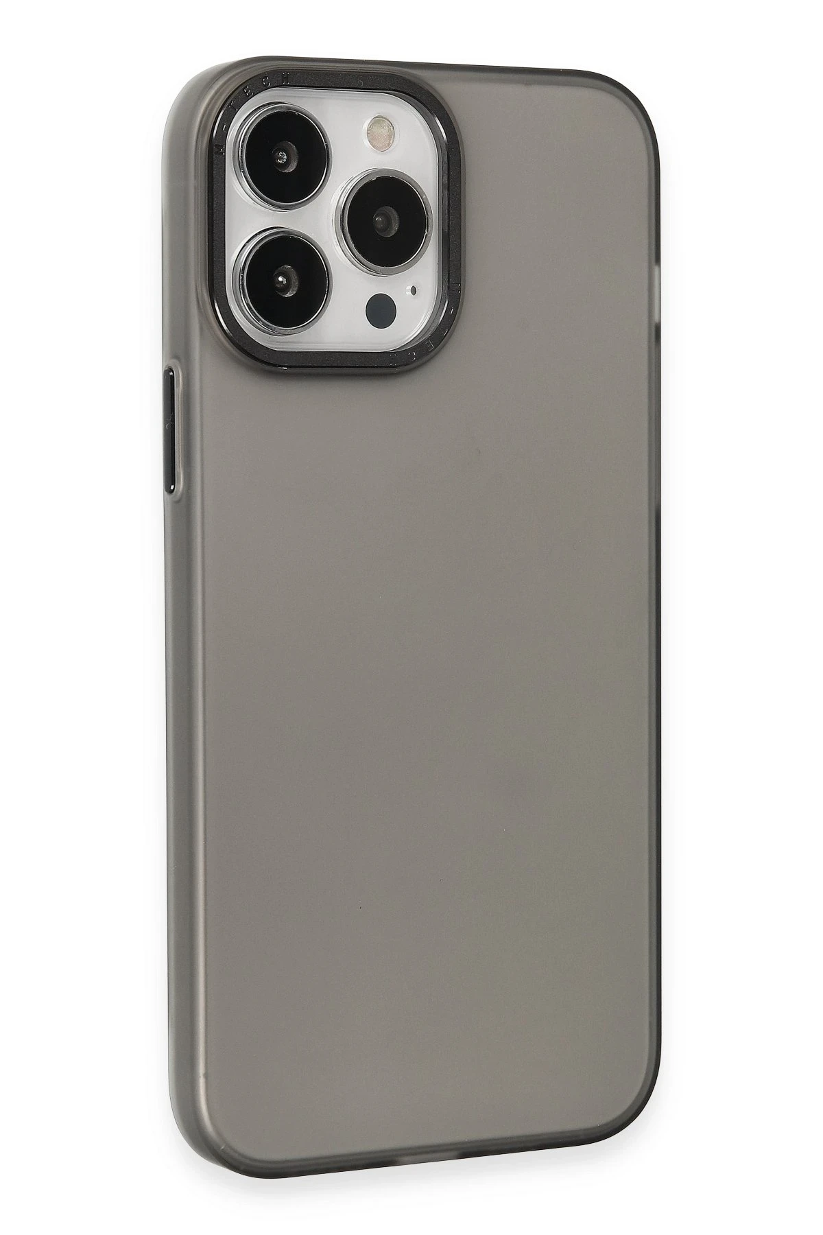 Newface iPhone 15 Pro Max Kılıf Modos Metal Kapak - Siyah