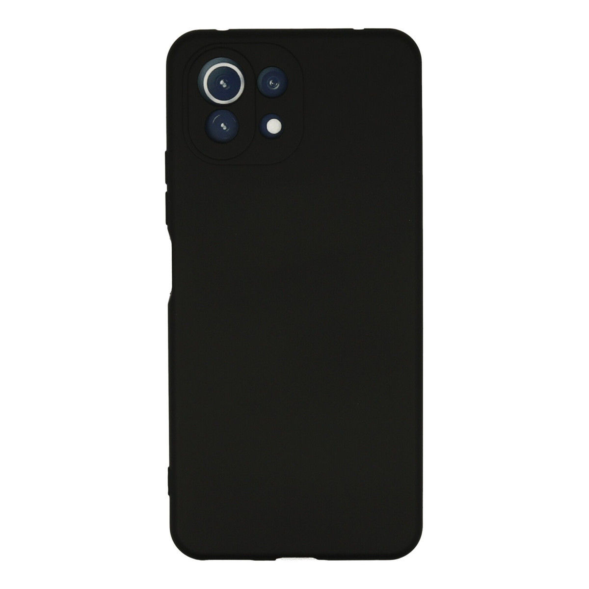 Newface Xiaomi Mİ 11 Lite Kılıf Nano içi Kadife Silikon - Siyah — görsel 7