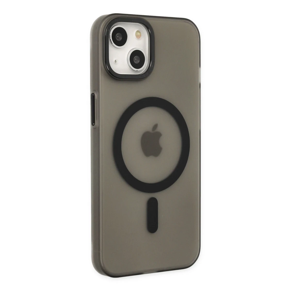 Newface Apple iPhone 15 Kılıf Lodos Magneticsafe Mat Kapak - Siyah — görsel 7