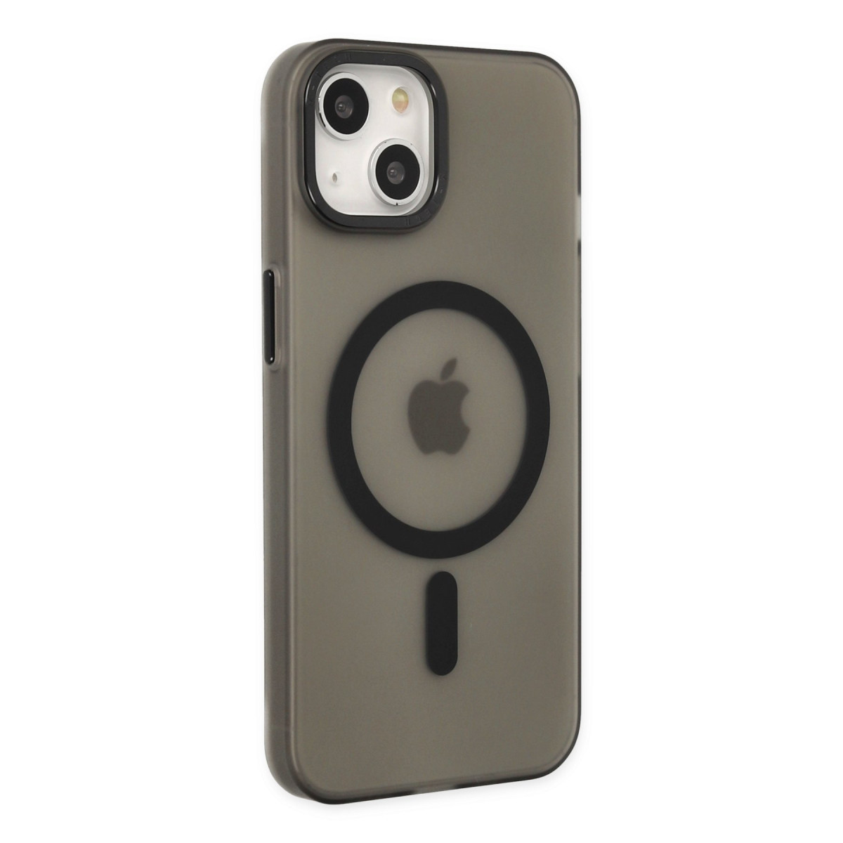 Newface Apple iPhone 15 Kılıf Lodos Magneticsafe Mat Kapak - Siyah — görsel 12