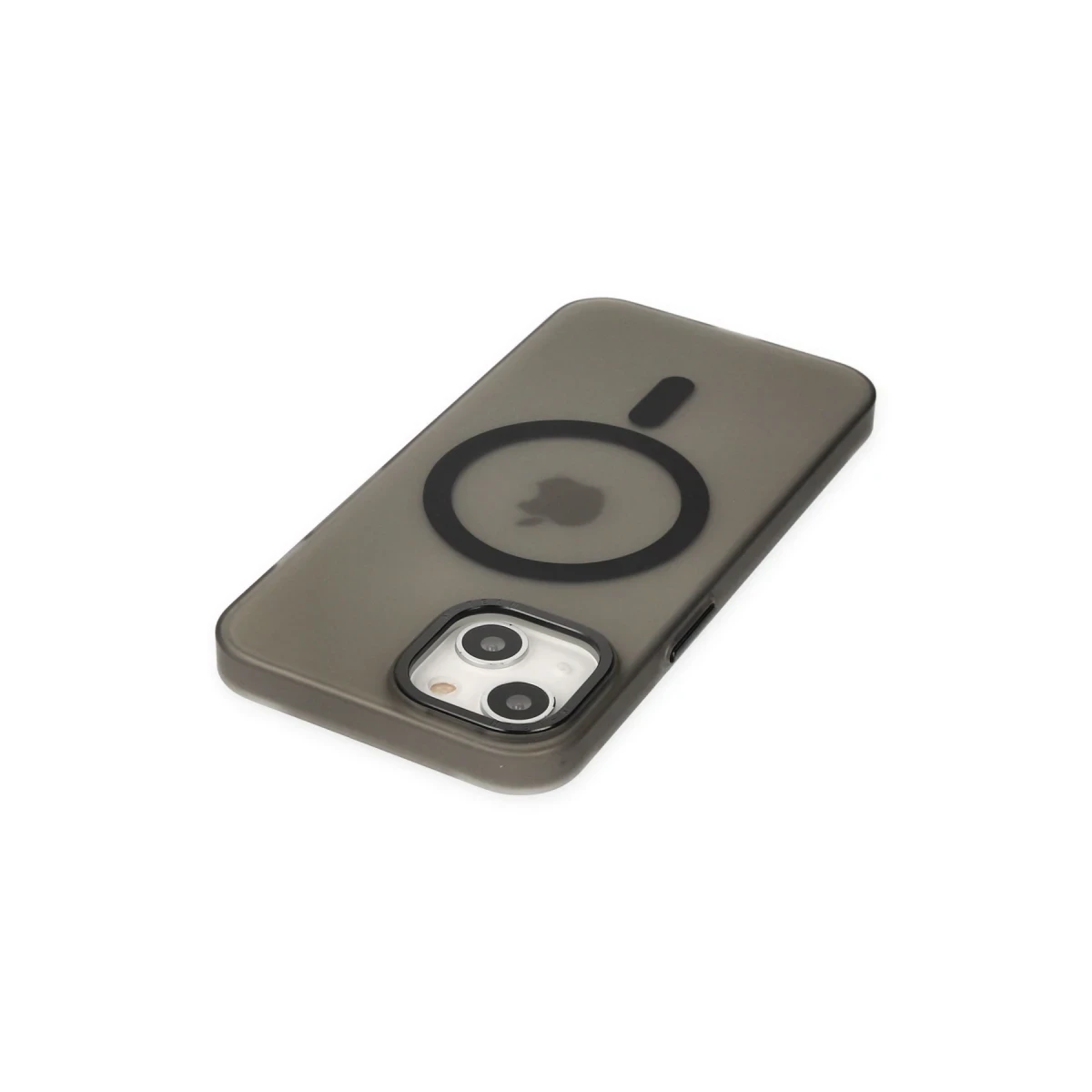 Newface Apple iPhone 15 Kılıf Lodos Magneticsafe Mat Kapak - Siyah — görsel 9