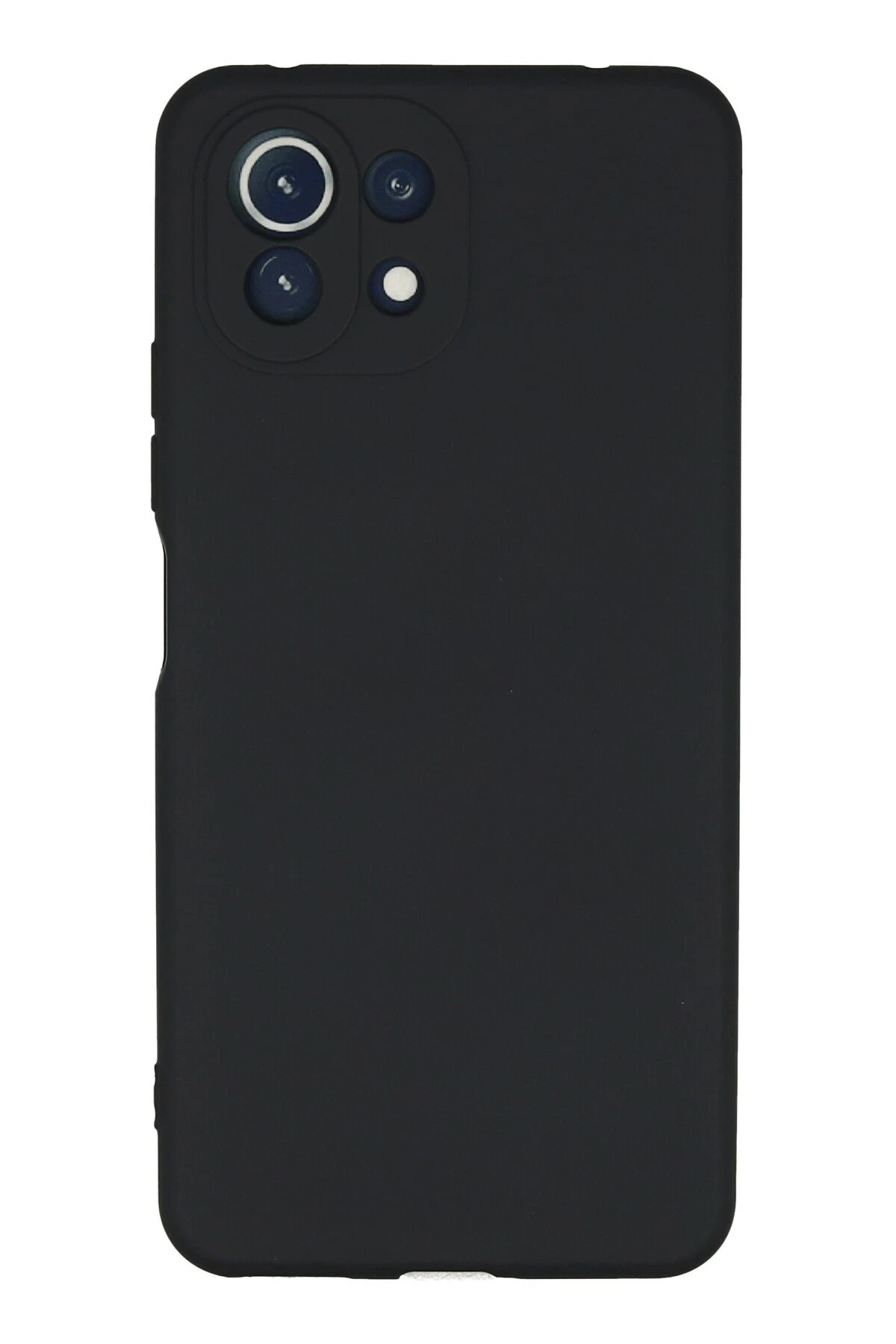 Newface Xiaomi Mİ 11 Lite Kılıf Nano içi Kadife Silikon - Lacivert