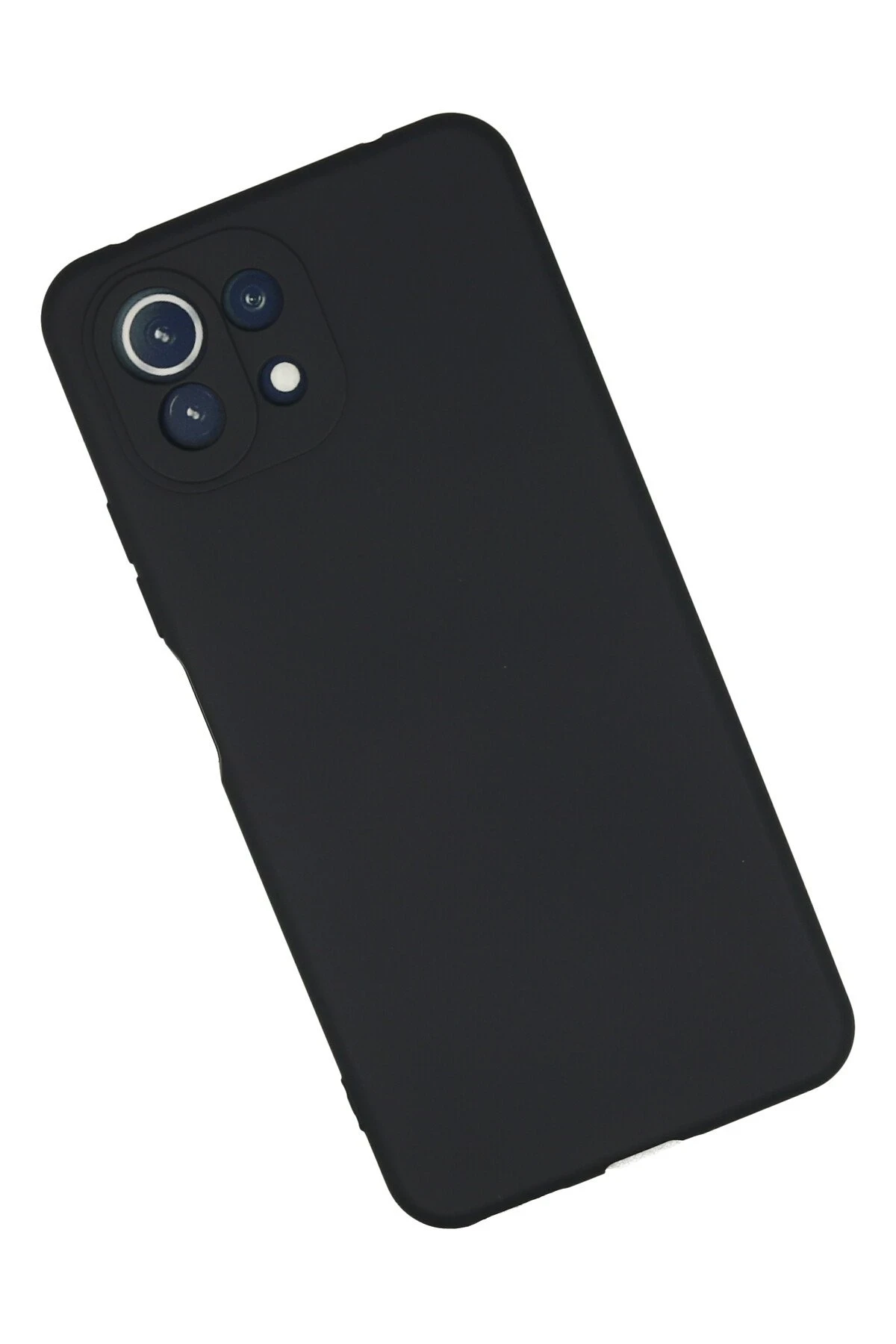 Newface Xiaomi Mİ 11 Lite Kılıf Nano içi Kadife Silikon - Lacivert