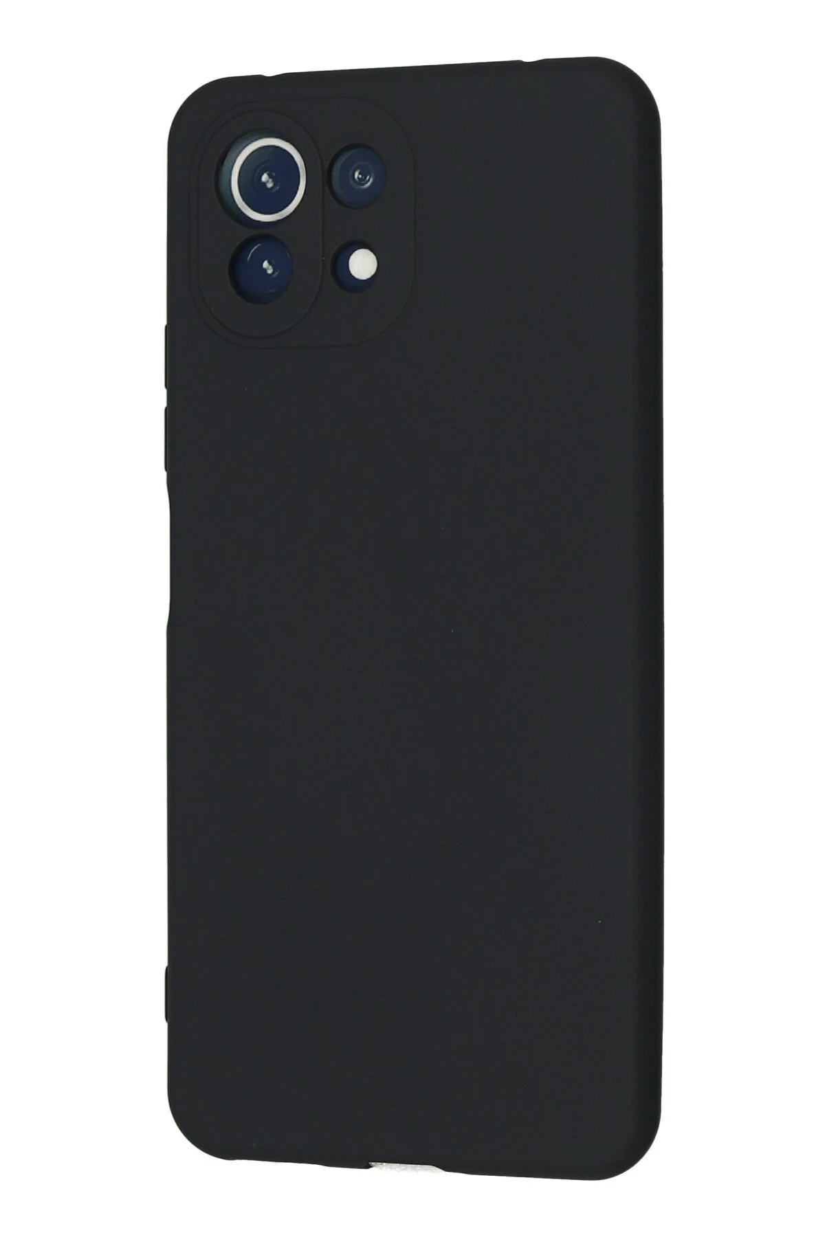 Newface Xiaomi Mİ 11 Lite Kılıf Nano içi Kadife Silikon - Lacivert