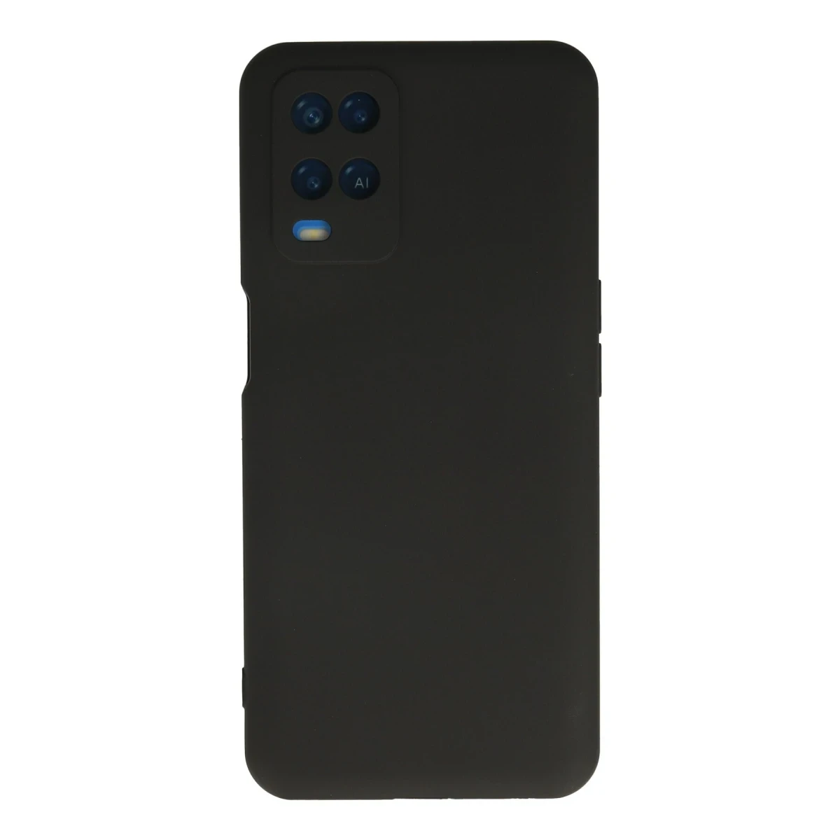 Newface Oppo A54 4G Kılıf Nano içi Kadife Silikon - Siyah — görsel 4