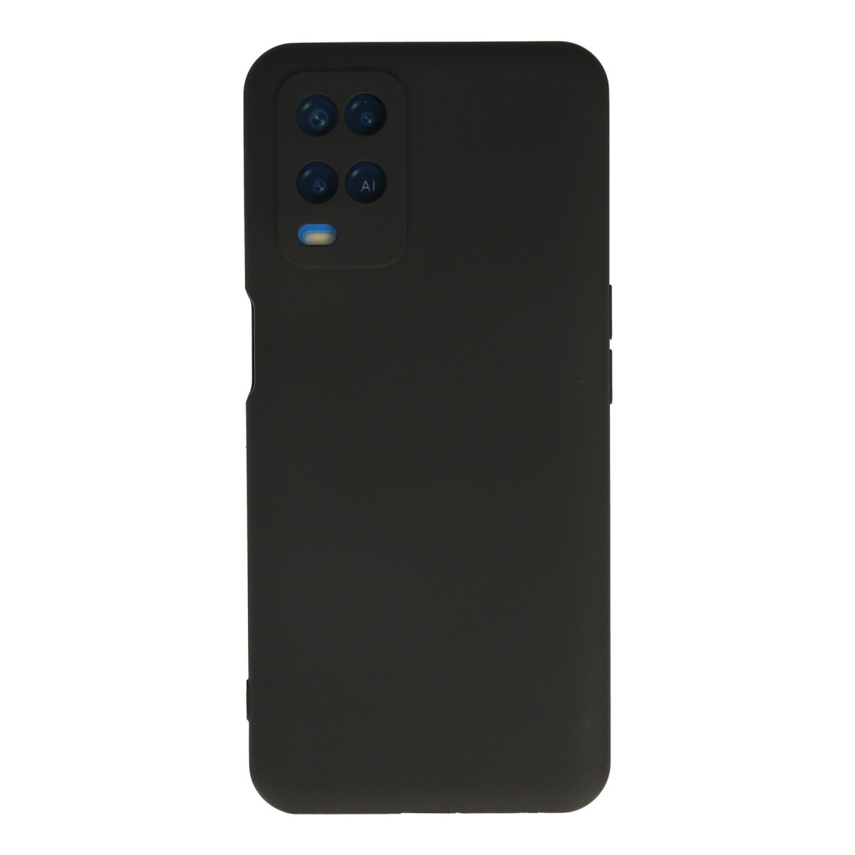 Newface Oppo A54 4G Kılıf Nano içi Kadife Silikon - Siyah — görsel 7