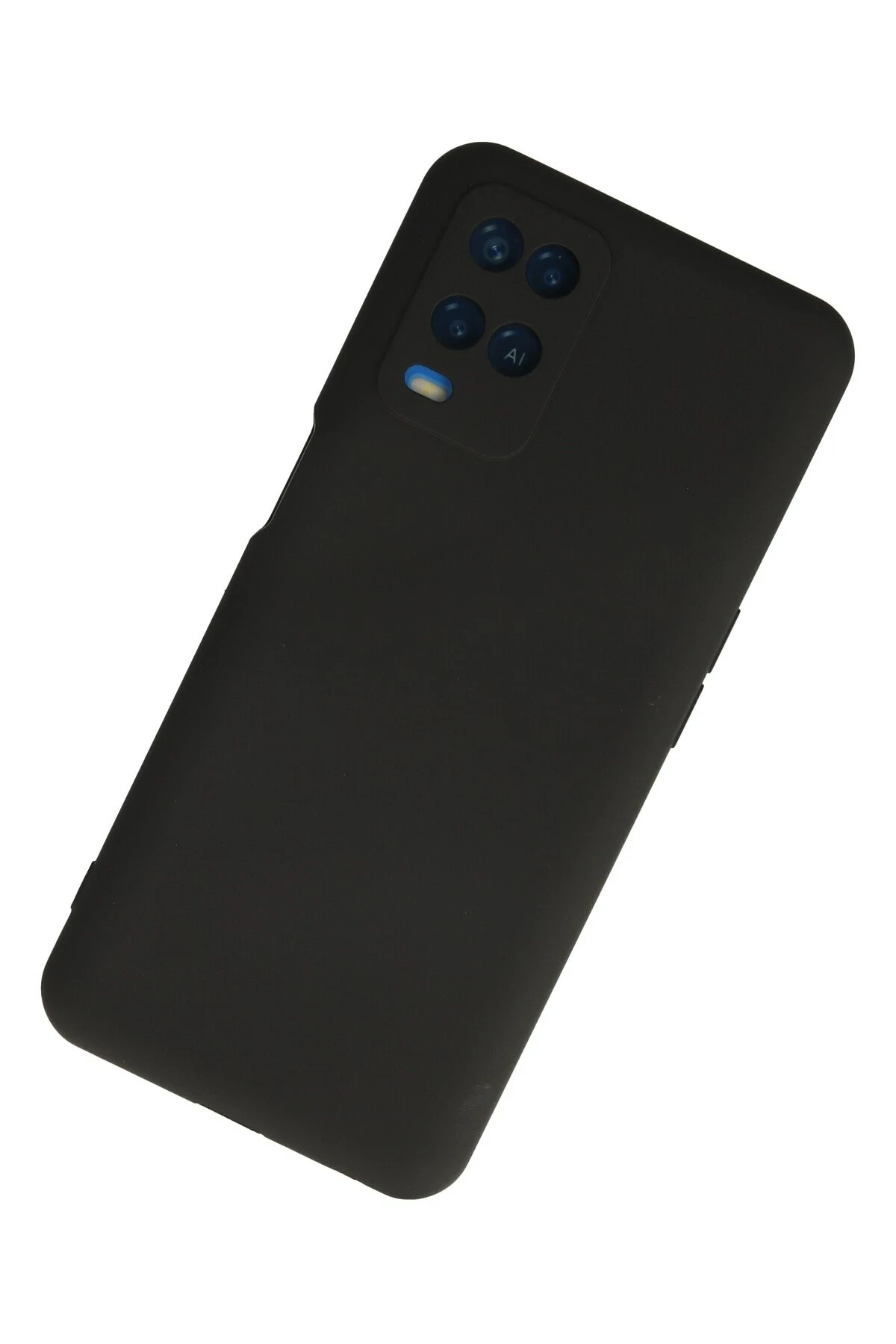 Newface Oppo A54 4G Kılıf Nano içi Kadife Silikon - Siyah — görsel 2