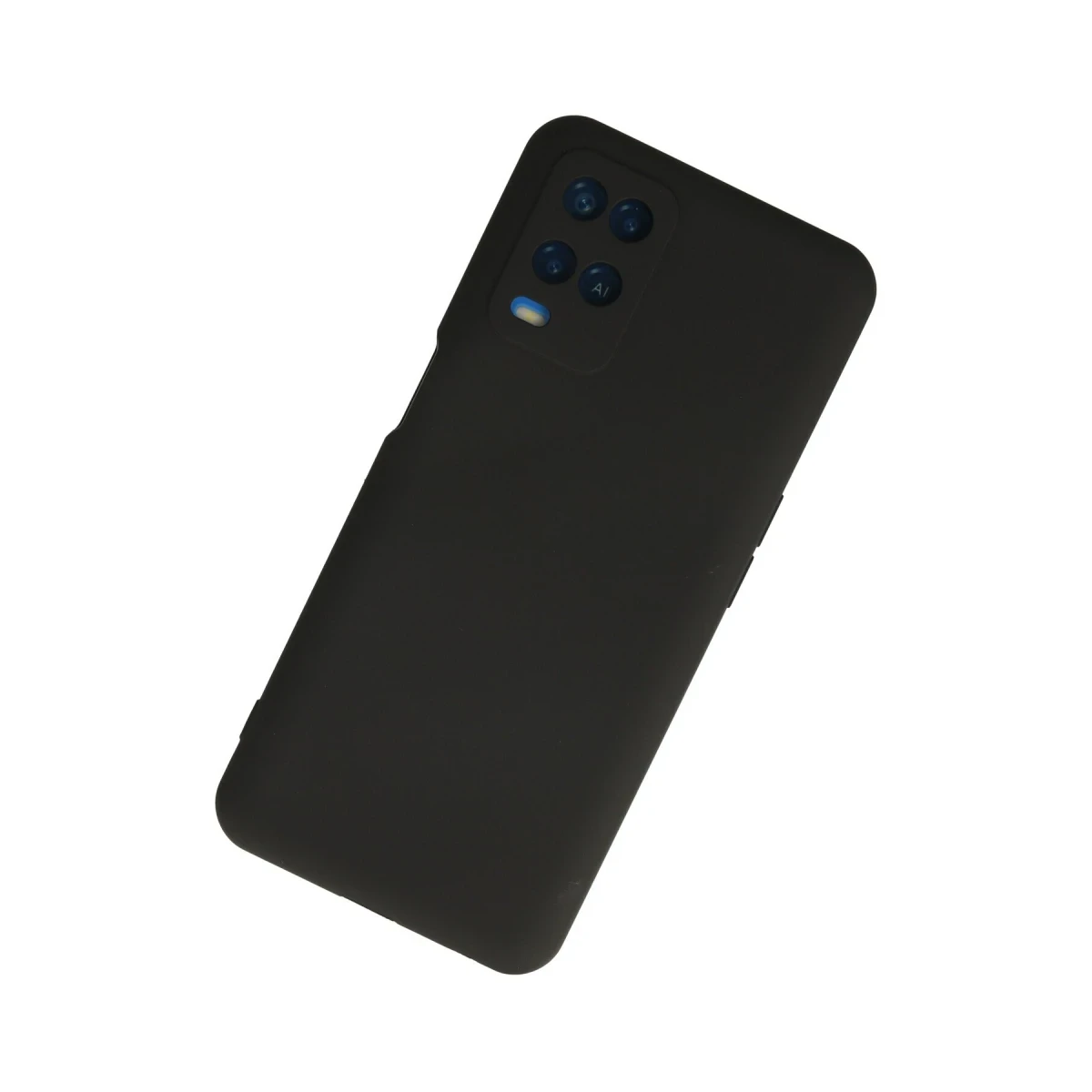 Newface Oppo A54 4G Kılıf Nano içi Kadife Silikon - Siyah — görsel 5
