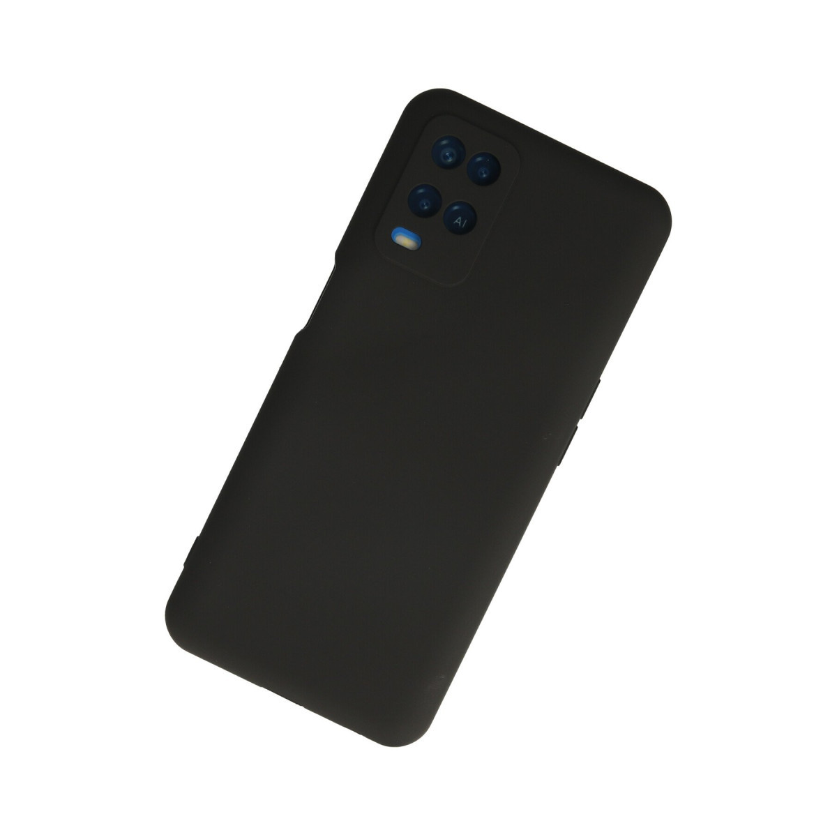 Newface Oppo A54 4G Kılıf Nano içi Kadife Silikon - Siyah — görsel 8