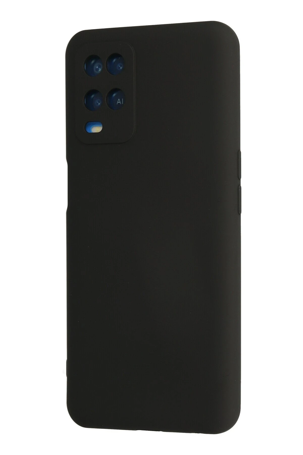 Newface Oppo A54 4G Kılıf Nano içi Kadife Silikon - Siyah — görsel 3