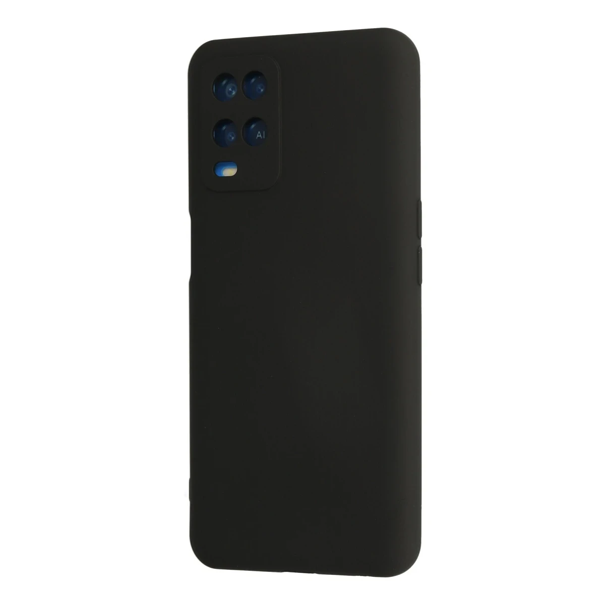 Newface Oppo A54 4G Kılıf Nano içi Kadife Silikon - Siyah — görsel 6