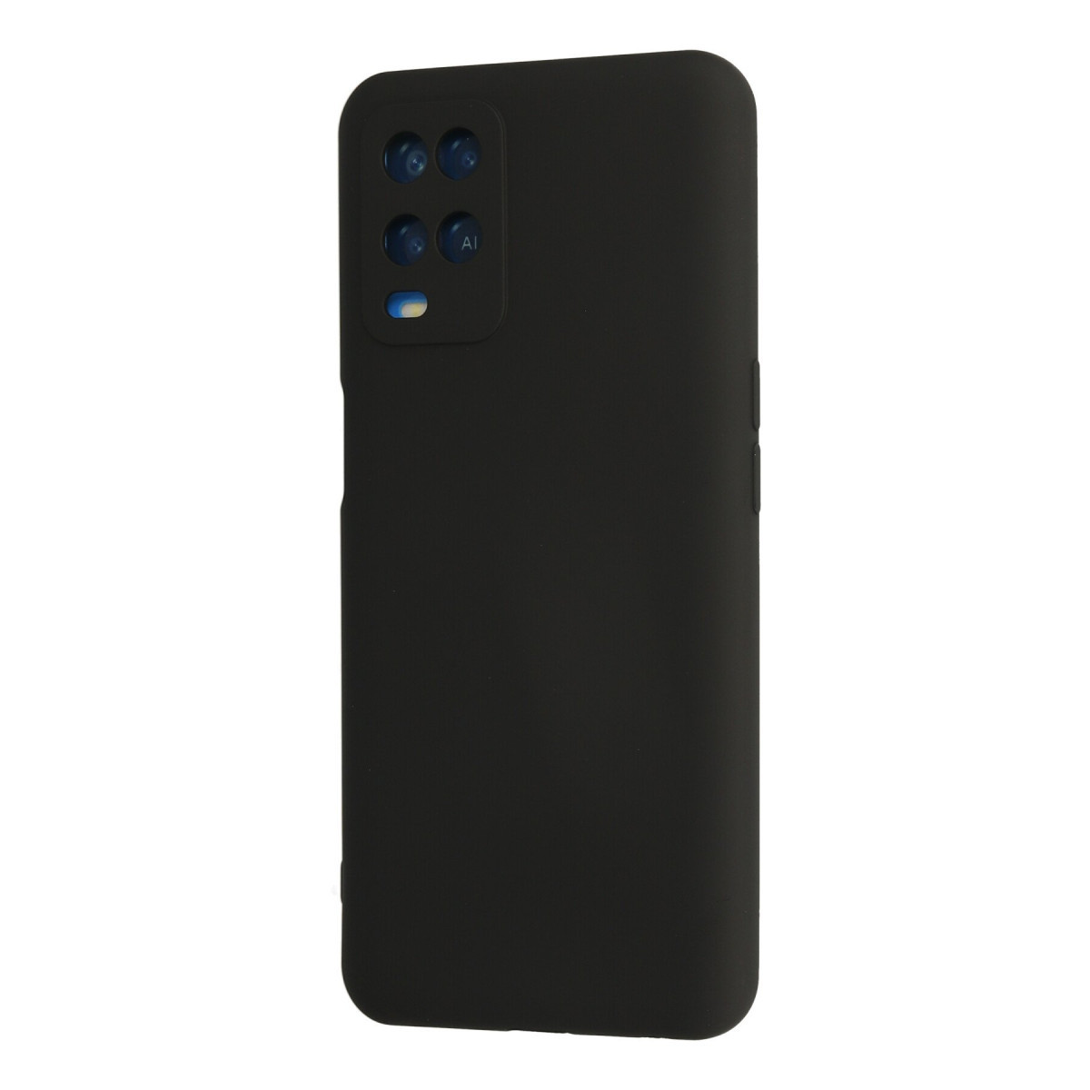 Newface Oppo A54 4G Kılıf Nano içi Kadife Silikon - Siyah — görsel 9