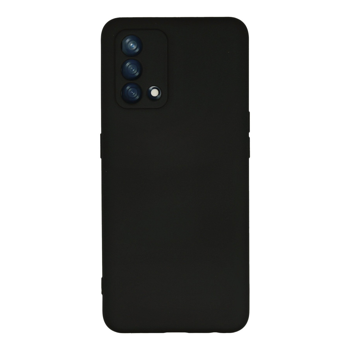Newface Oppo A74 4G Kılıf Nano içi Kadife Silikon - Siyah — görsel 7