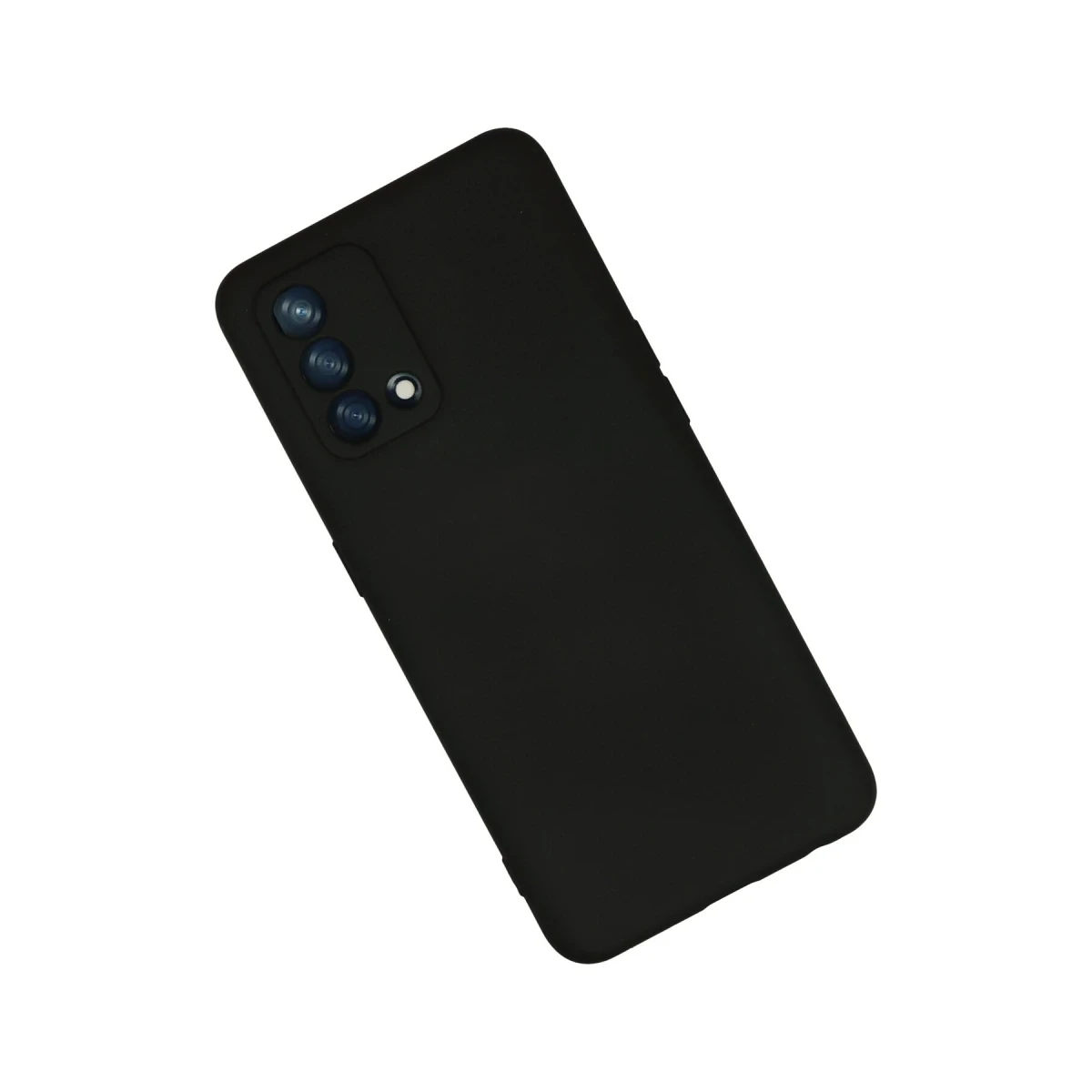 Newface Oppo A74 4G Kılıf Nano içi Kadife Silikon - Siyah — görsel 5