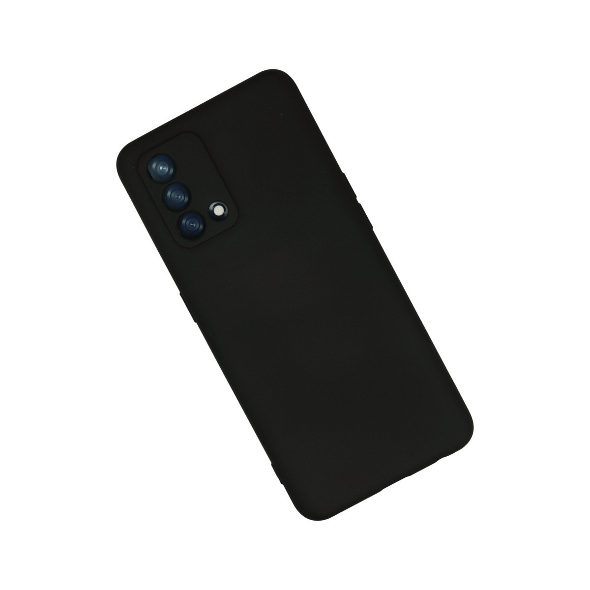 Newface Oppo A74 4G Kılıf Nano içi Kadife Silikon - Siyah — görsel 8