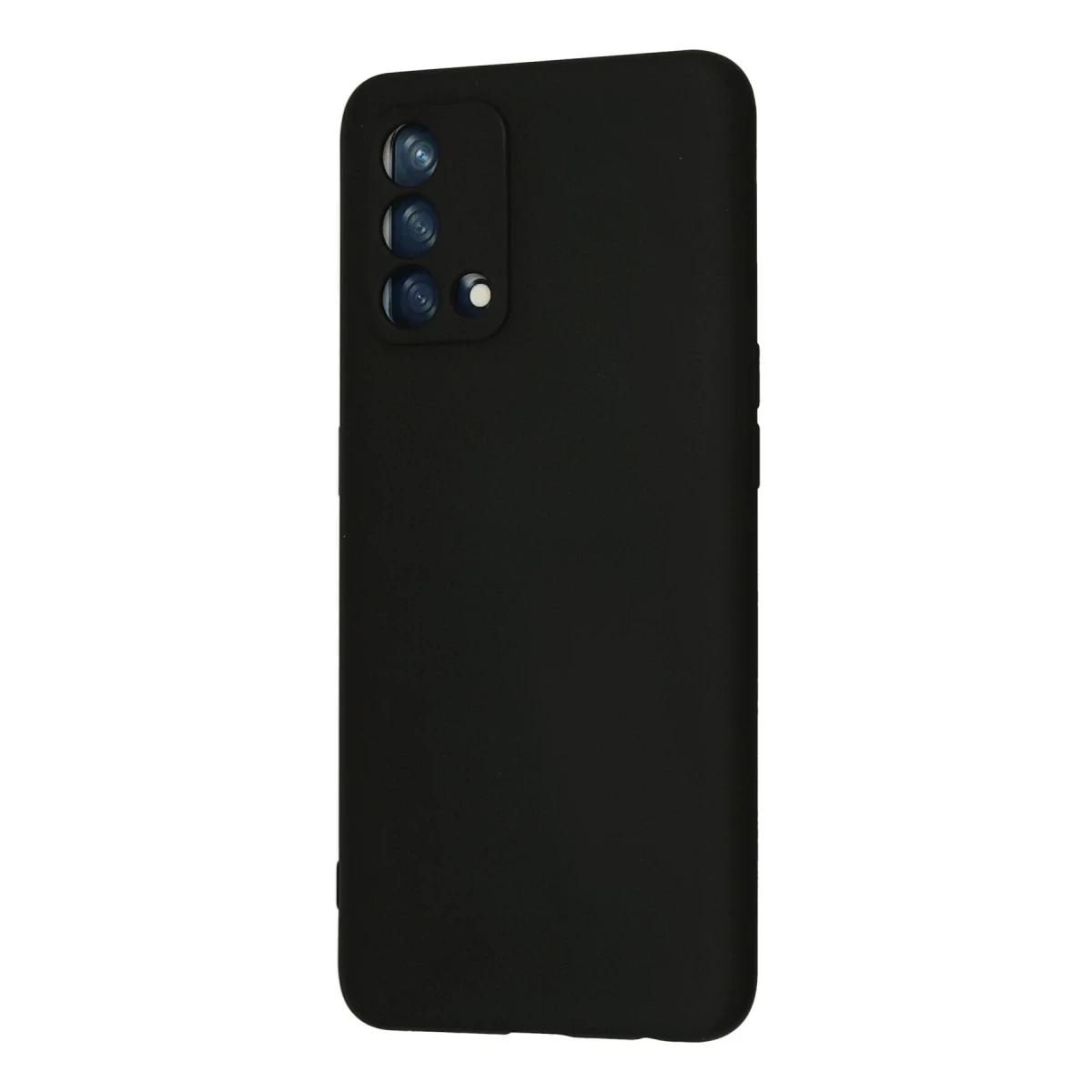 Newface Oppo A74 4G Kılıf Nano içi Kadife Silikon - Siyah — görsel 6