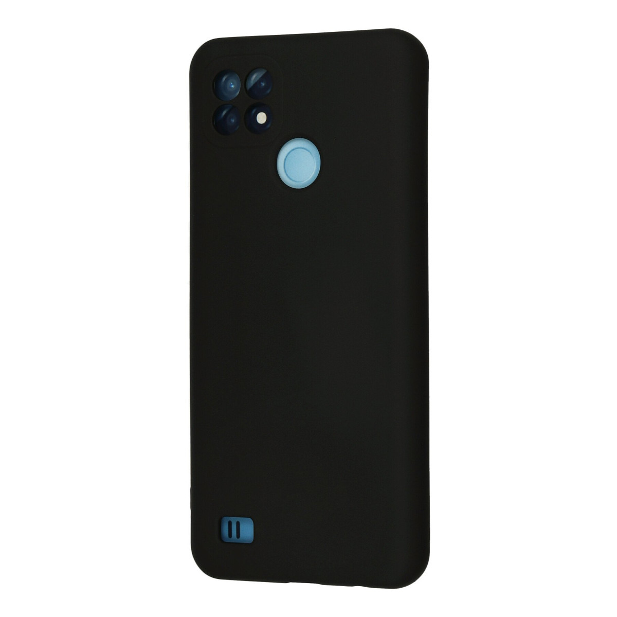Newface Realme C21 Kılıf Nano içi Kadife Silikon - Siyah — görsel 9
