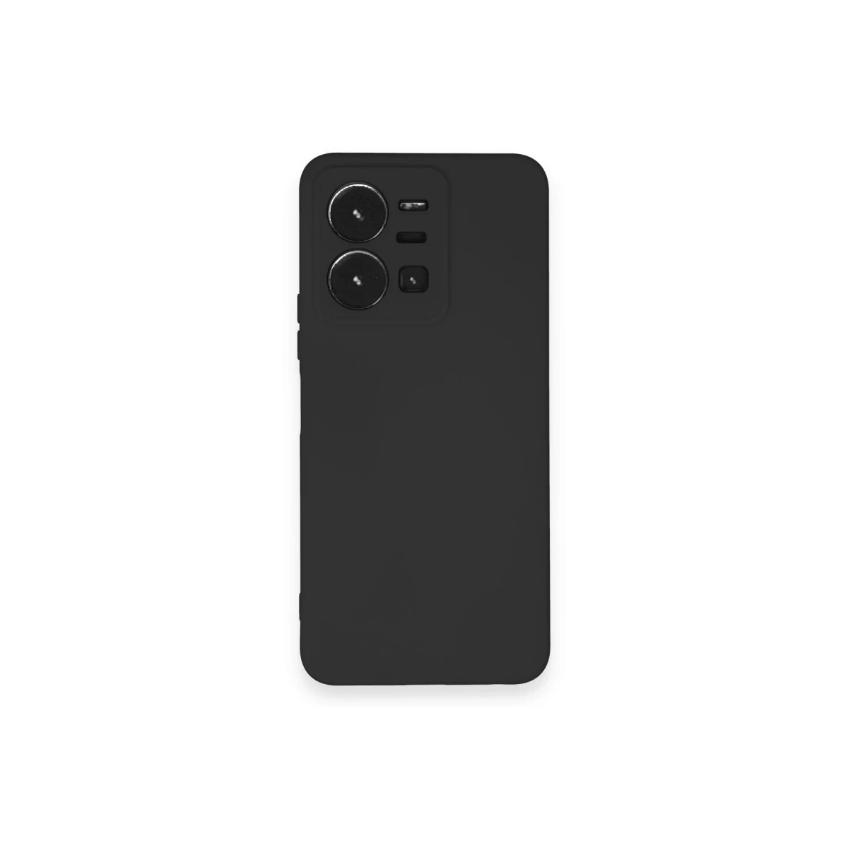Newface Vivo Y35 Kılıf Nano içi Kadife Silikon - Siyah — görsel 6