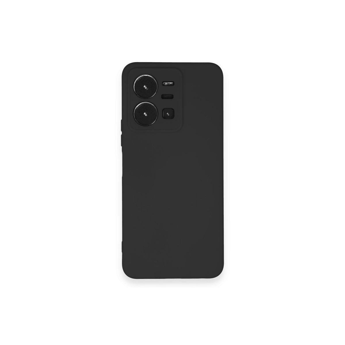 Newface Vivo Y35 Kılıf Nano içi Kadife Silikon - Siyah — görsel 11