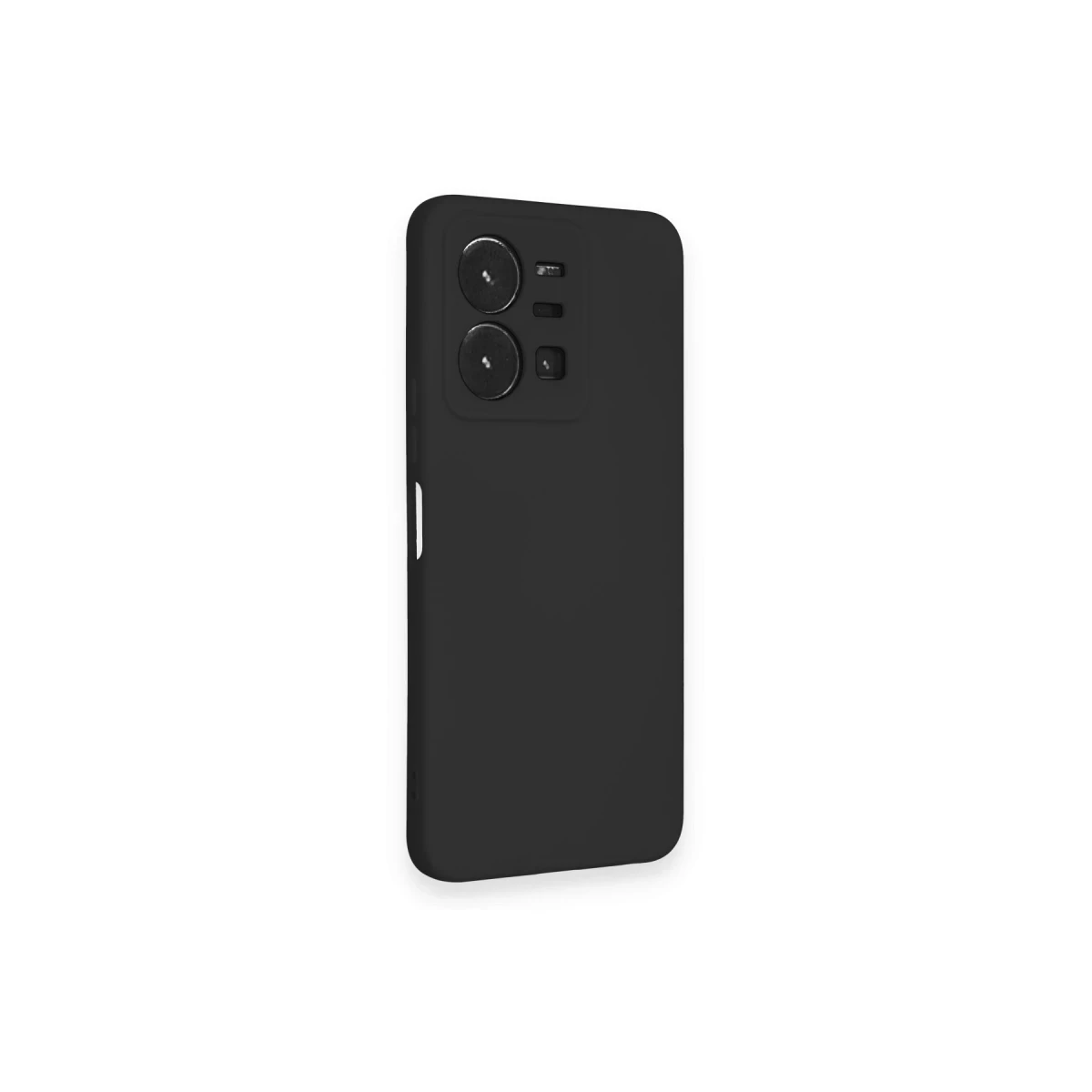Newface Vivo Y35 Kılıf Nano içi Kadife Silikon - Siyah — görsel 7