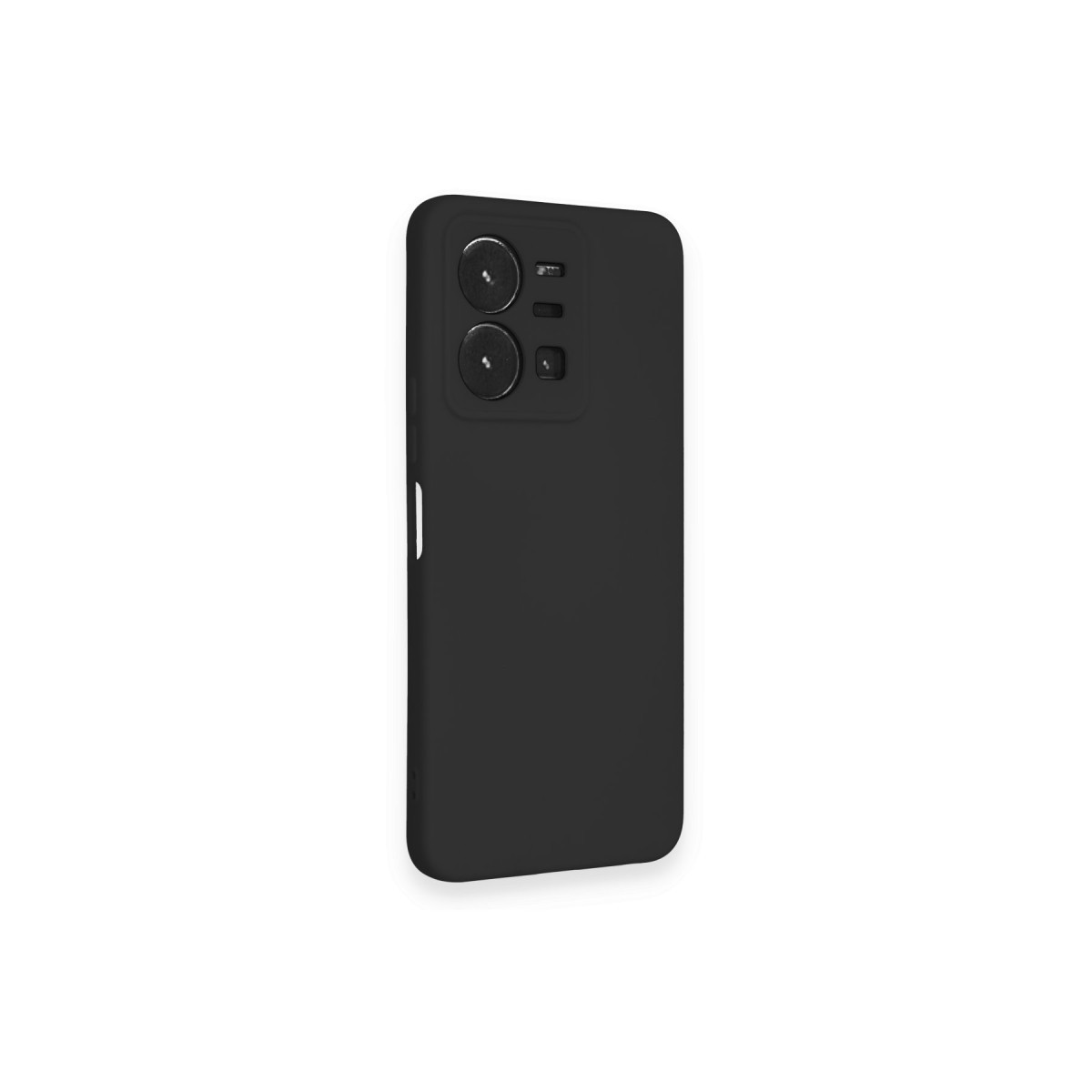 Newface Vivo Y35 Kılıf Nano içi Kadife Silikon - Siyah — görsel 12