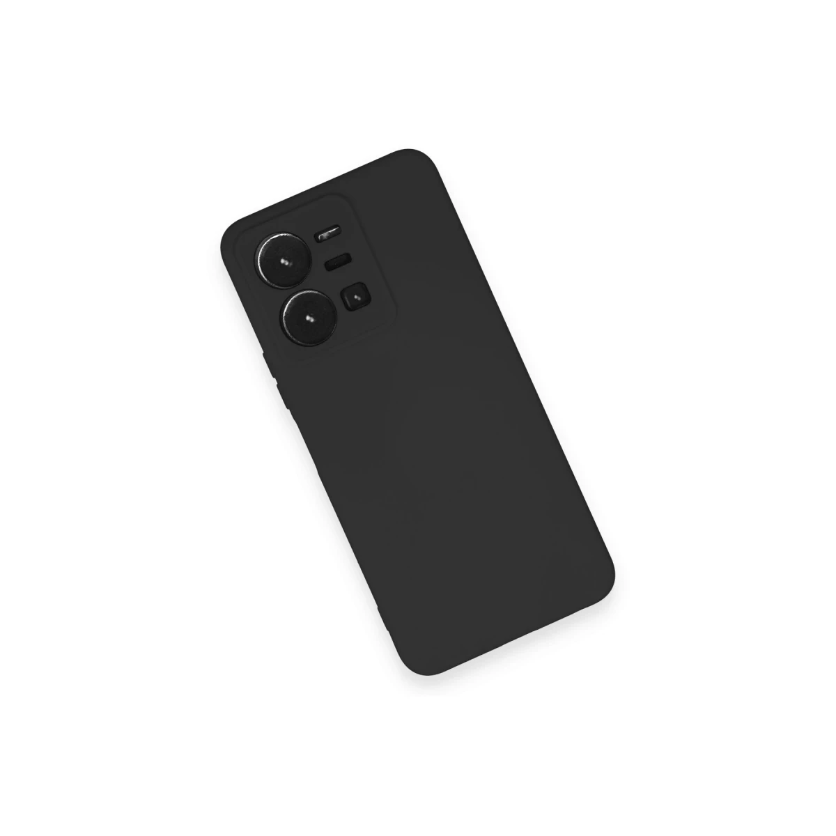Newface Vivo Y35 Kılıf Nano içi Kadife Silikon - Siyah — görsel 8