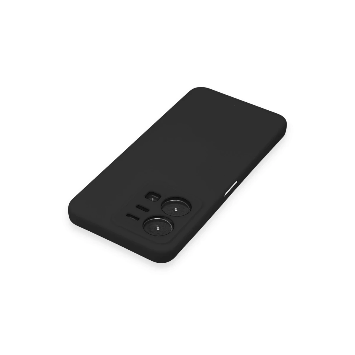 Newface Vivo Y35 Kılıf Nano içi Kadife Silikon - Siyah — görsel 9