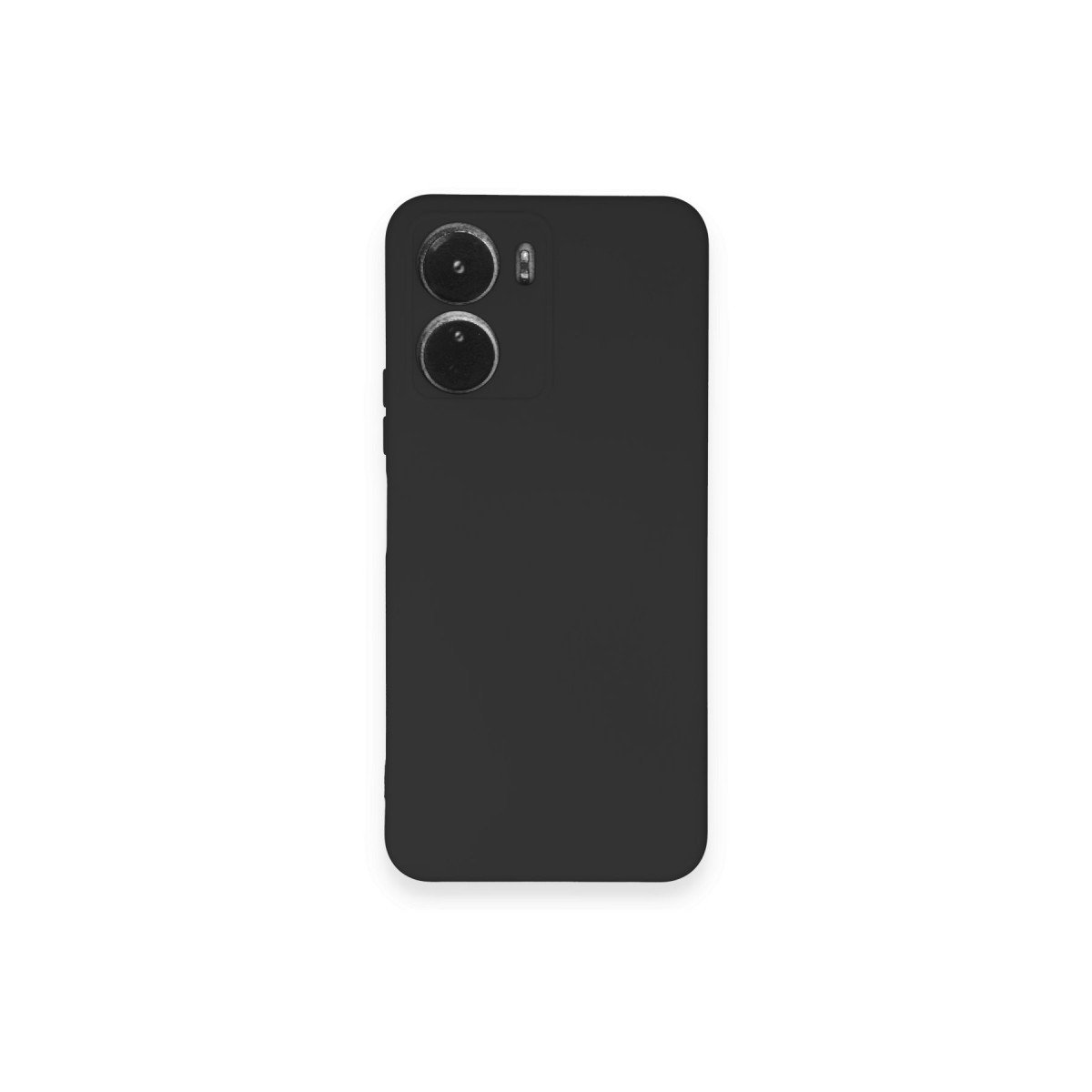 Newface Vivo Y16 Kılıf Nano içi Kadife Silikon - Siyah — görsel 11