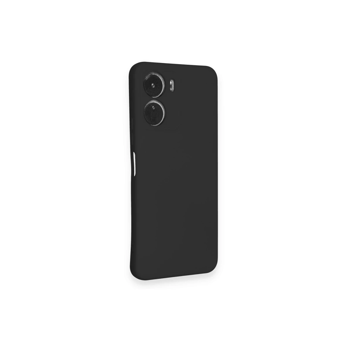 Newface Vivo Y16 Kılıf Nano içi Kadife Silikon - Siyah — görsel 7