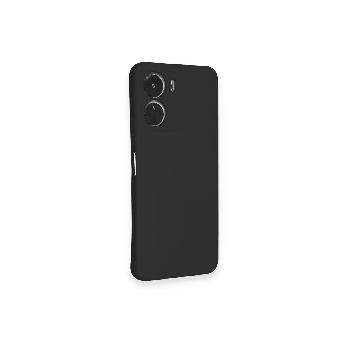 Newface Vivo Y16 Kılıf Nano içi Kadife Silikon - Siyah — görsel 12