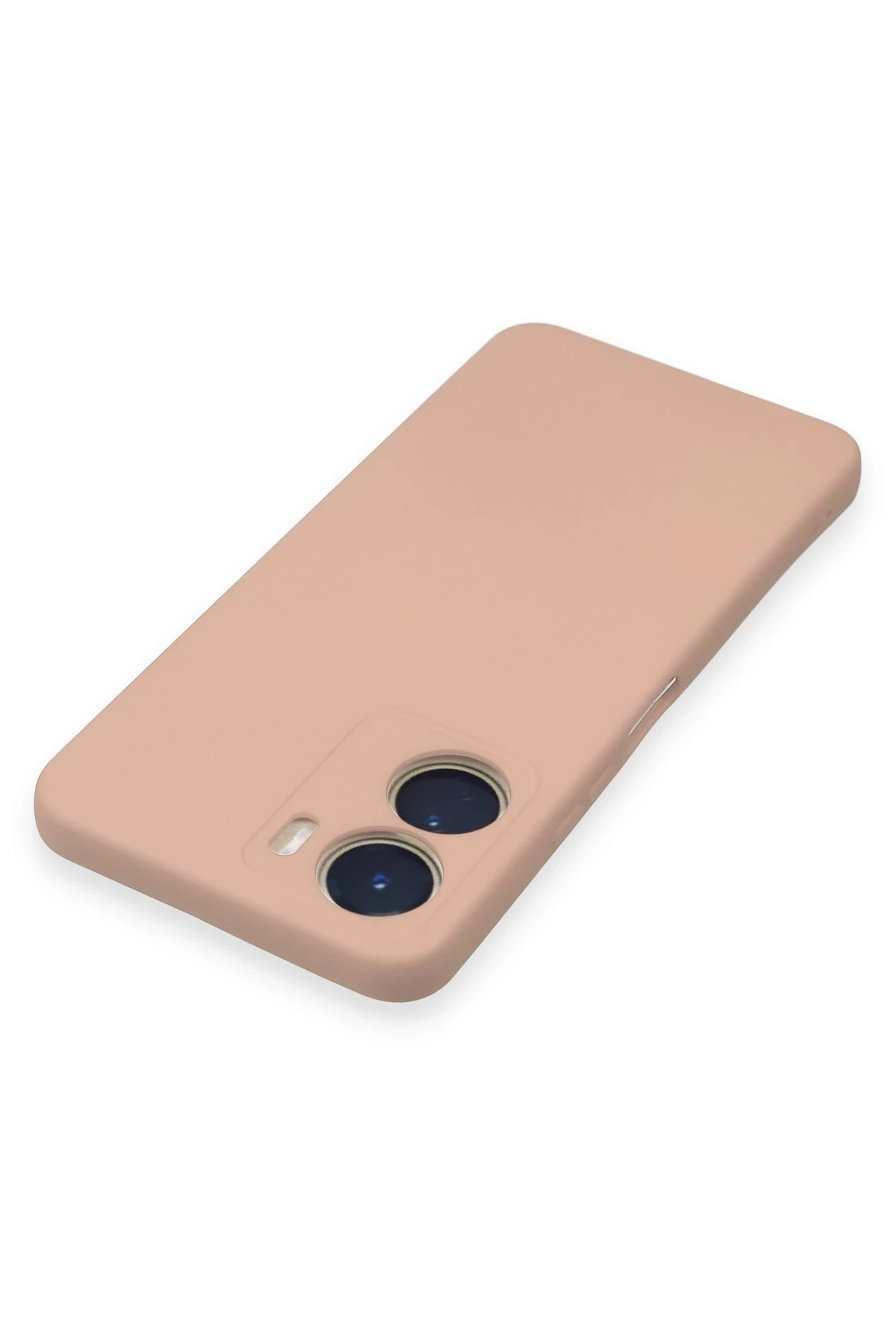 Newface Vivo Y16 Kılıf Nano içi Kadife Silikon - Pudra
