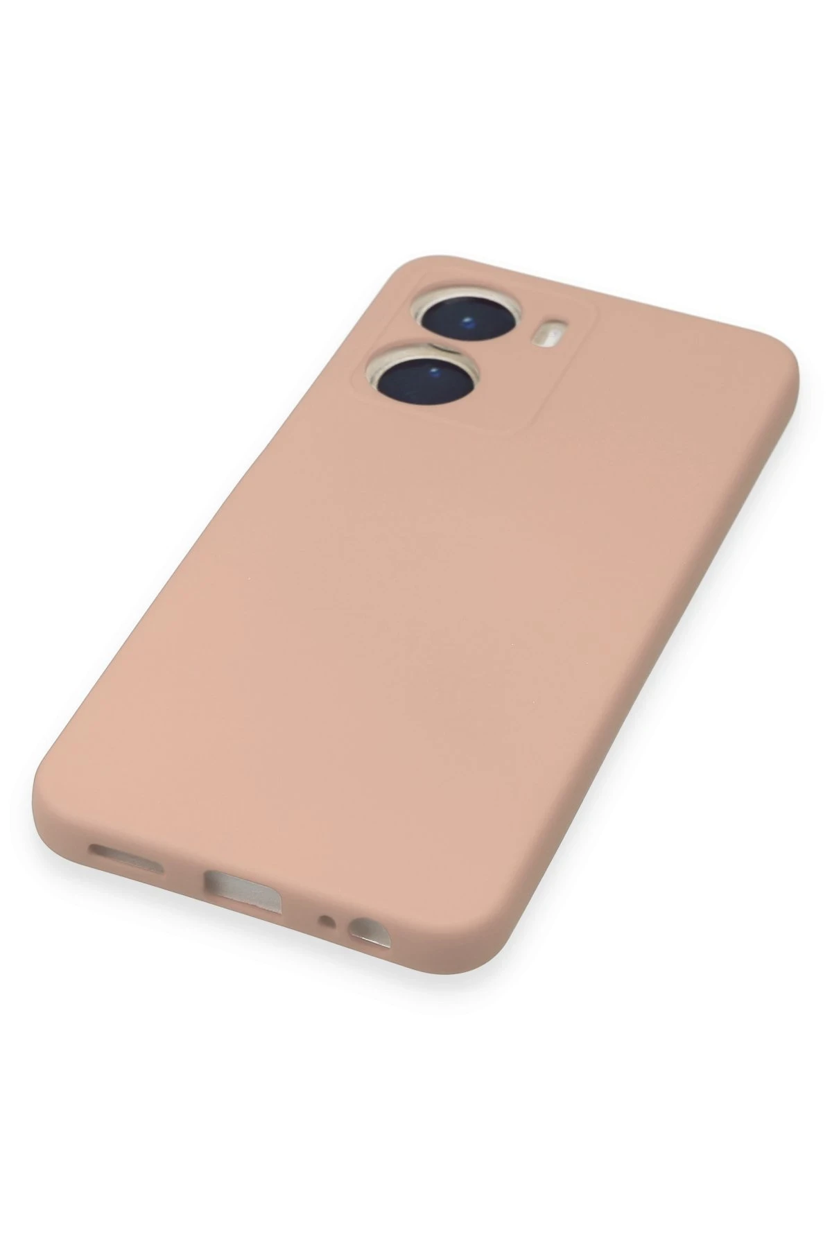 Newface Vivo Y16 Kılıf Nano içi Kadife Silikon - Pudra