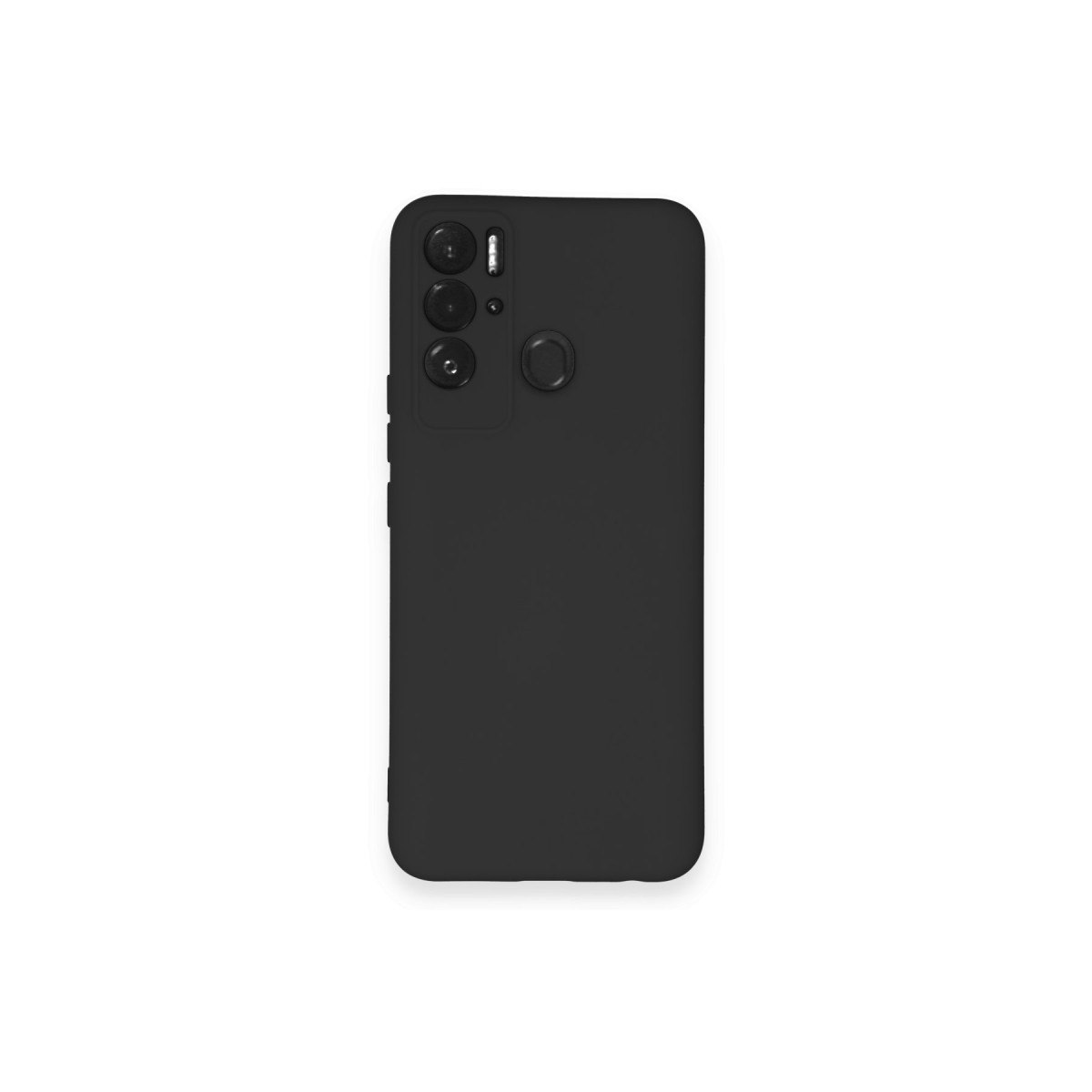 Newface Tecno Pova Neo Kılıf Nano içi Kadife Silikon - Siyah — görsel 11