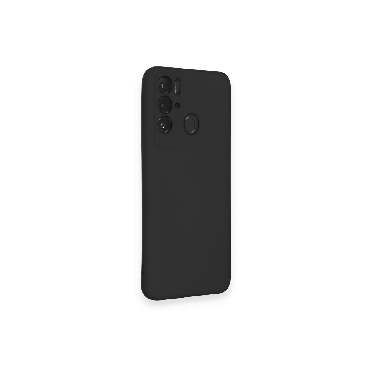 Newface Tecno Pova Neo Kılıf Nano içi Kadife Silikon - Siyah — görsel 12