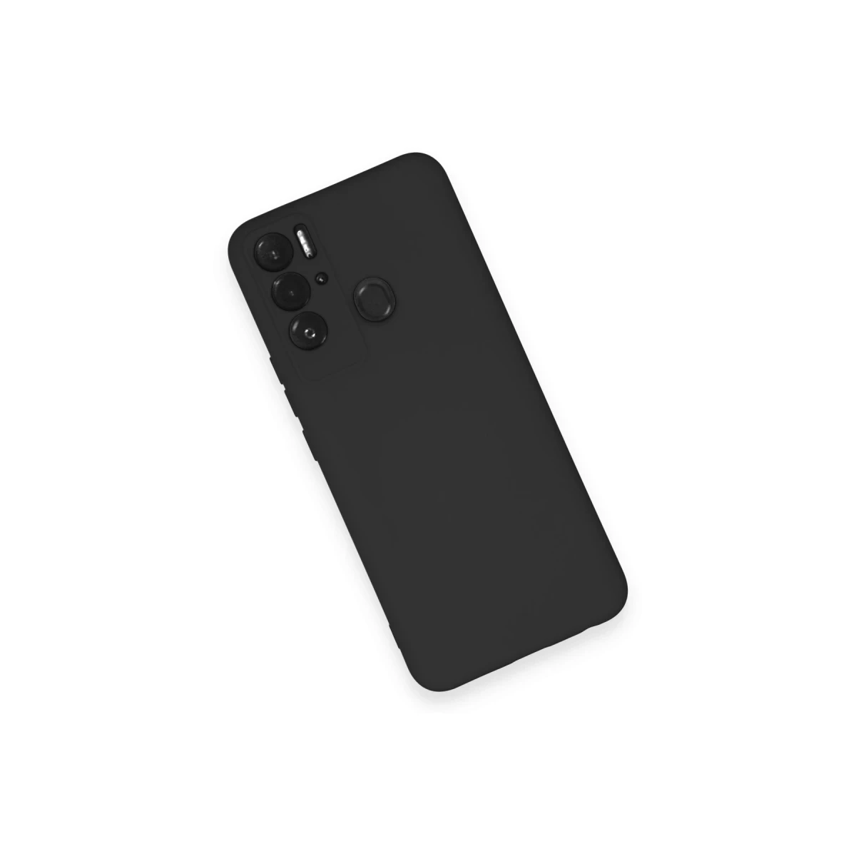 Newface Tecno Pova Neo Kılıf Nano içi Kadife Silikon - Siyah — görsel 8