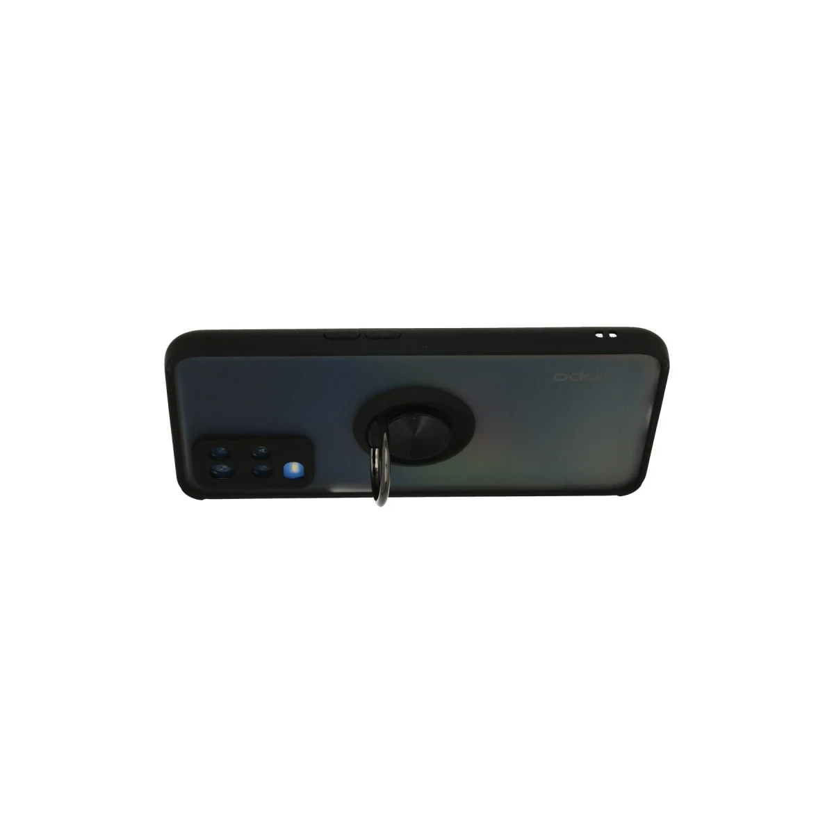 Newface Oppo A54 4G Kılıf Montreal Yüzüklü Silikon Kapak - Siyah — görsel 6